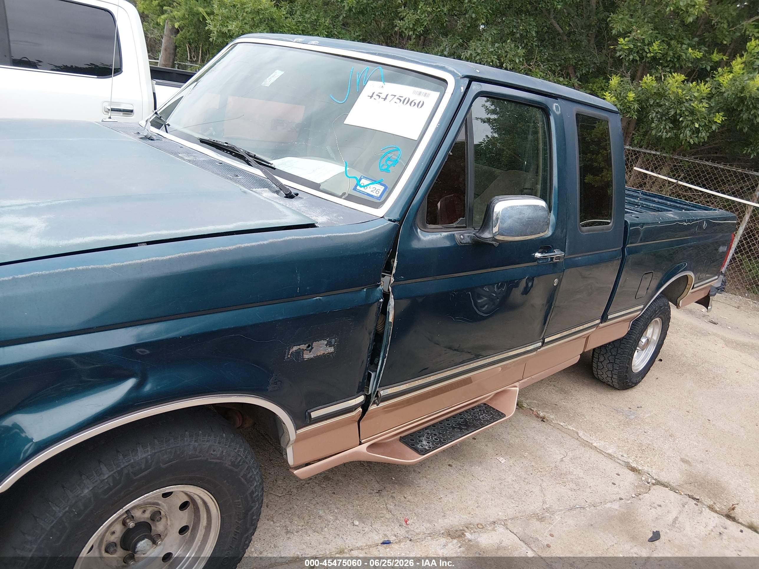 1994 Ford F150   Green vin: 1FTEX15N6RKB47131