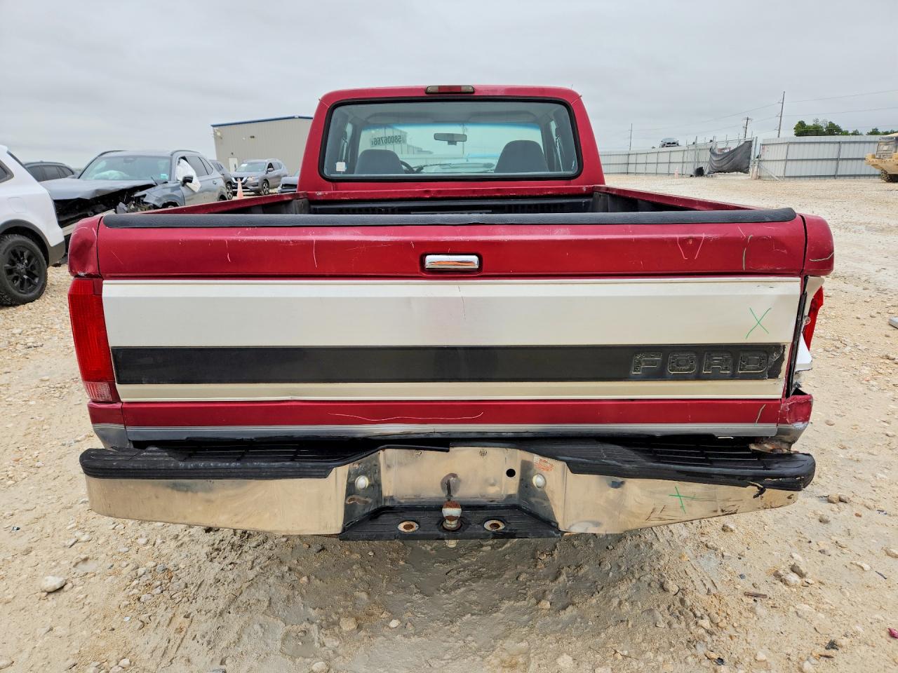 1995 Ford F150 Red vin: 1FTEX15N6SKB49094