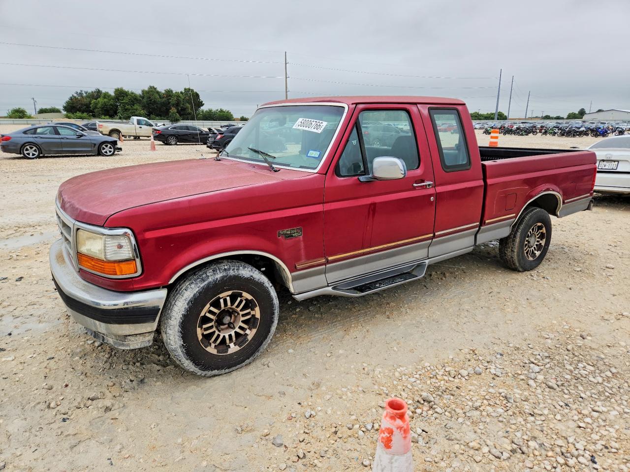 1995 Ford F150 Red vin: 1FTEX15N6SKB49094
