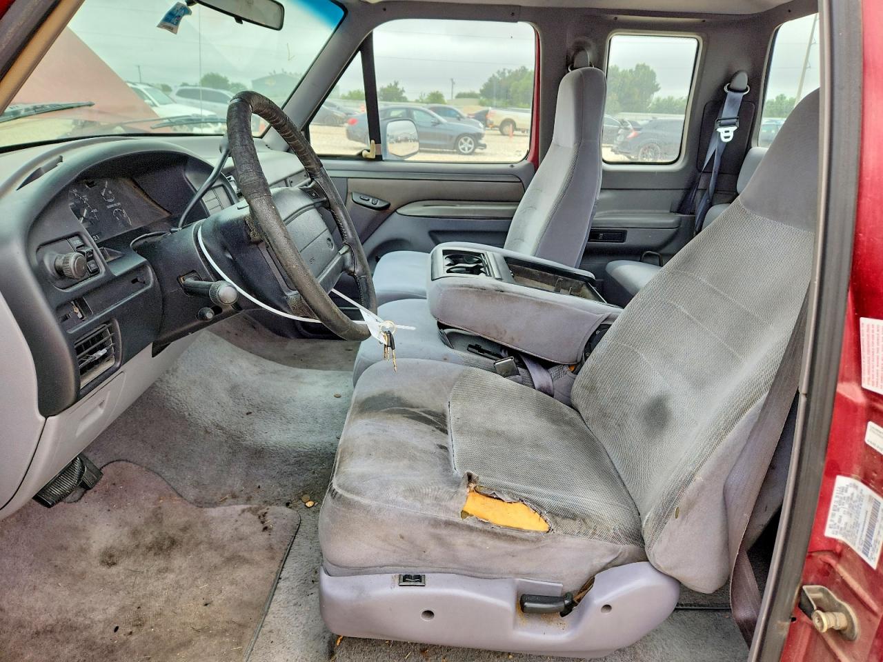 1995 Ford F150 Red vin: 1FTEX15N6SKB49094