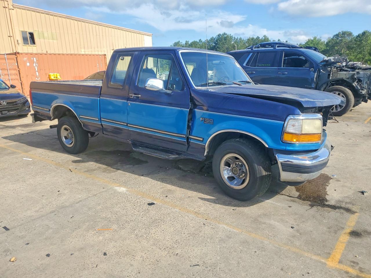 1995 Ford F150 Blue vin: 1FTEX15N6SKB89319