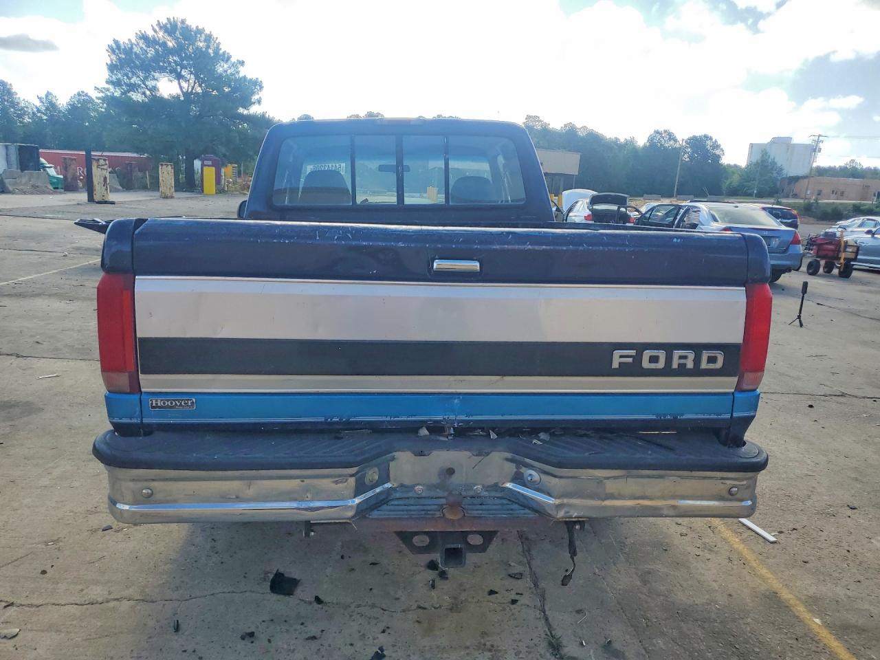 1995 Ford F150 Blue vin: 1FTEX15N6SKB89319