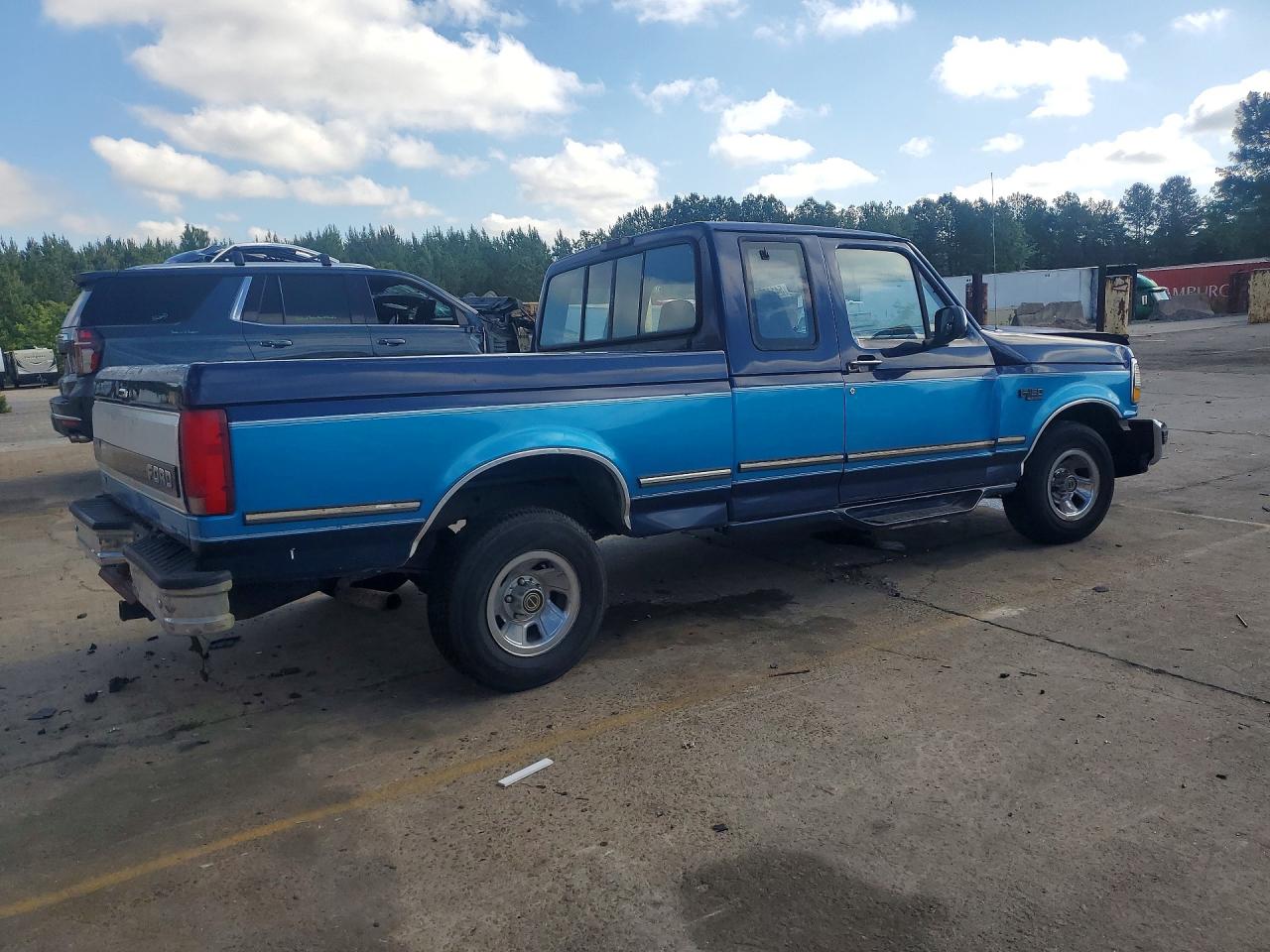 1995 Ford F150 Blue vin: 1FTEX15N6SKB89319
