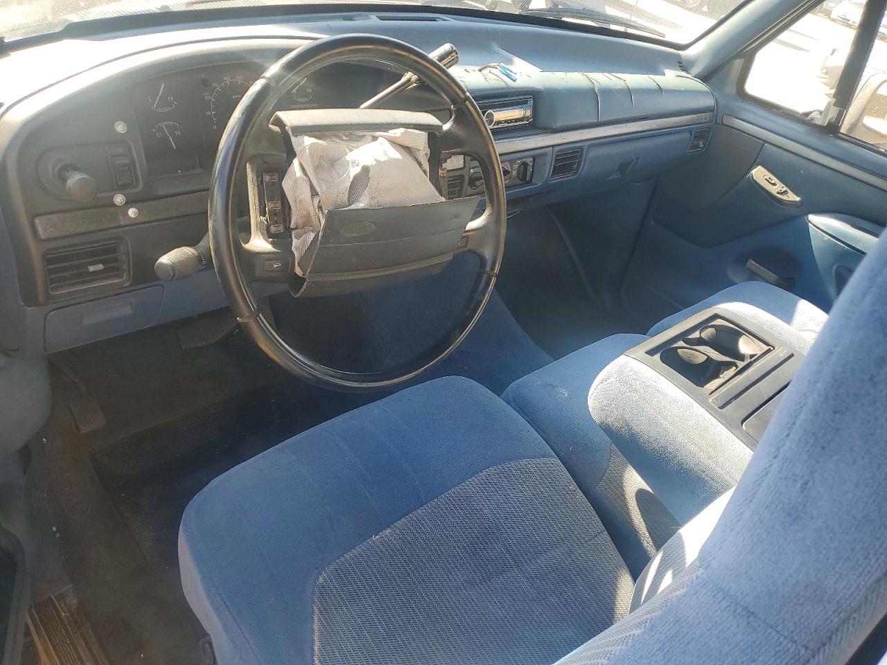 1995 Ford F150 Blue vin: 1FTEX15N6SKB89319