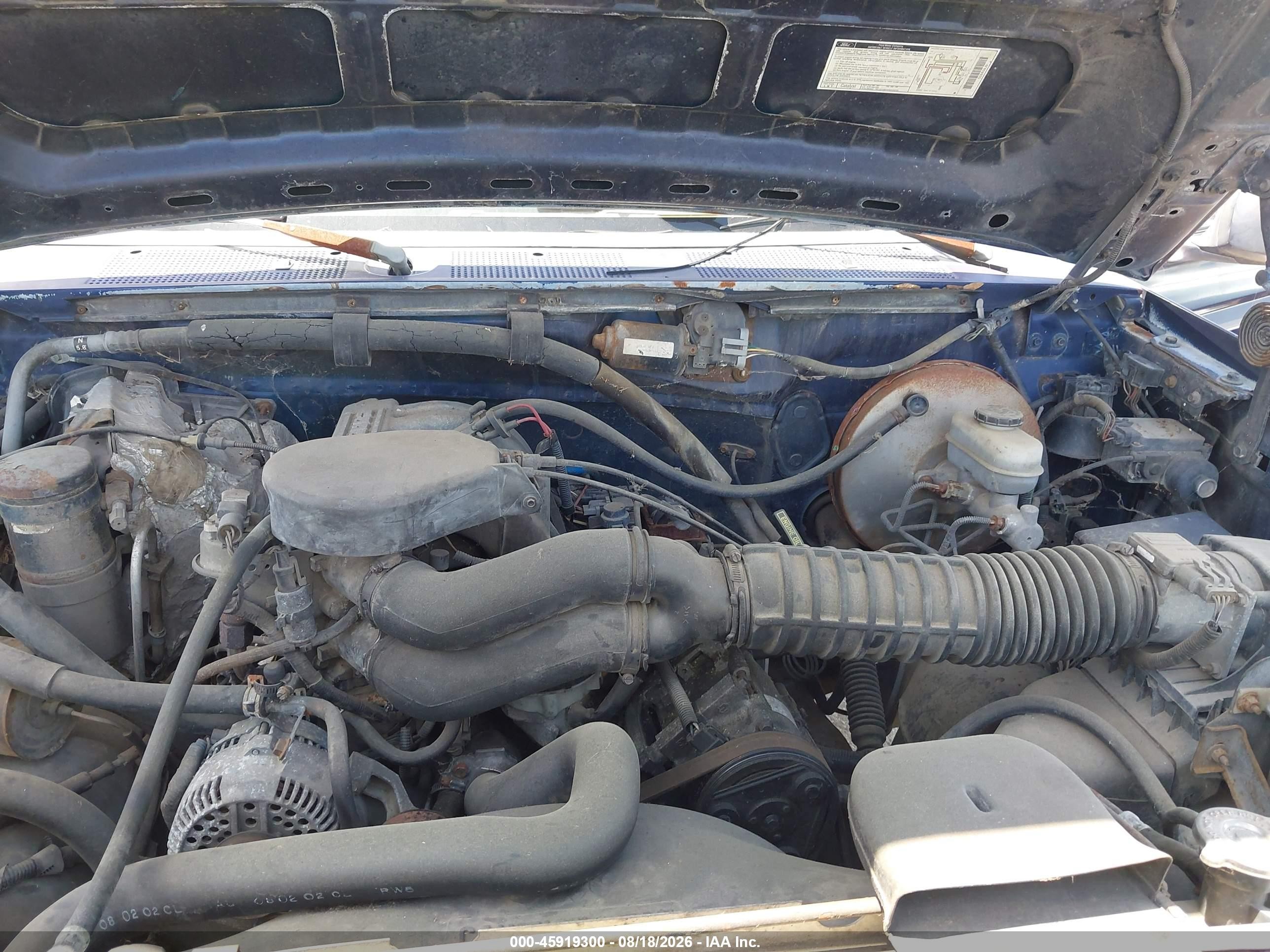 1995 Ford F150 Blue vin: 1FTEX15N7SKB12703