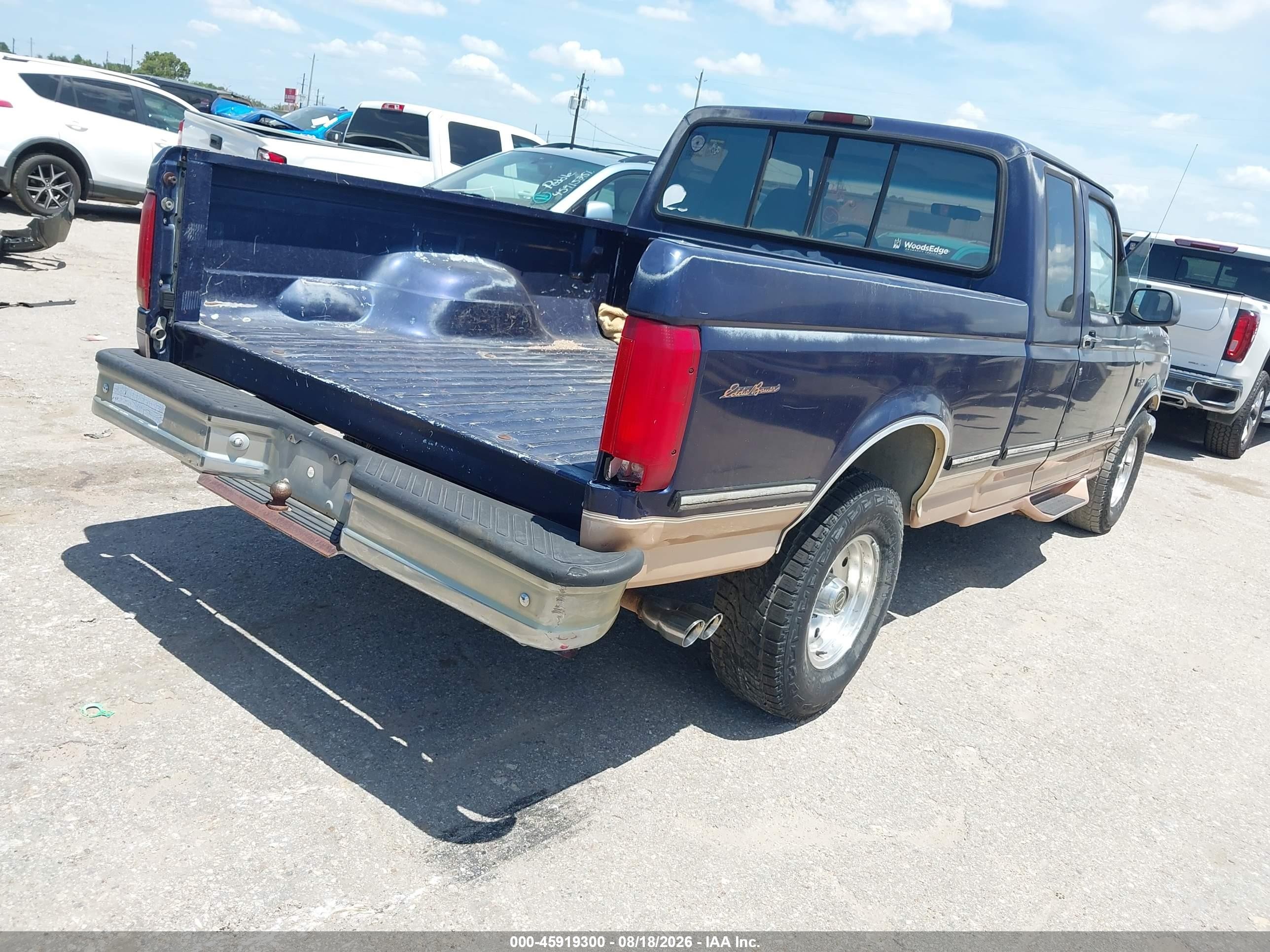 1995 Ford F150 Blue vin: 1FTEX15N7SKB12703