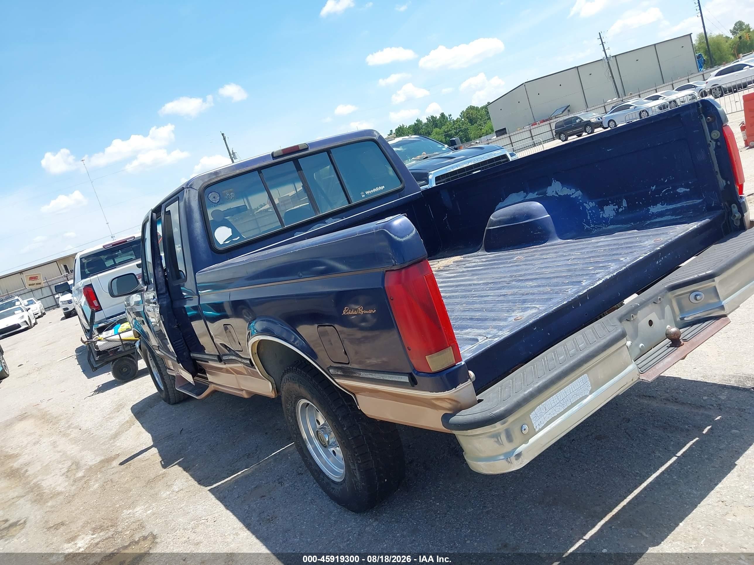 1995 Ford F150 Blue vin: 1FTEX15N7SKB12703