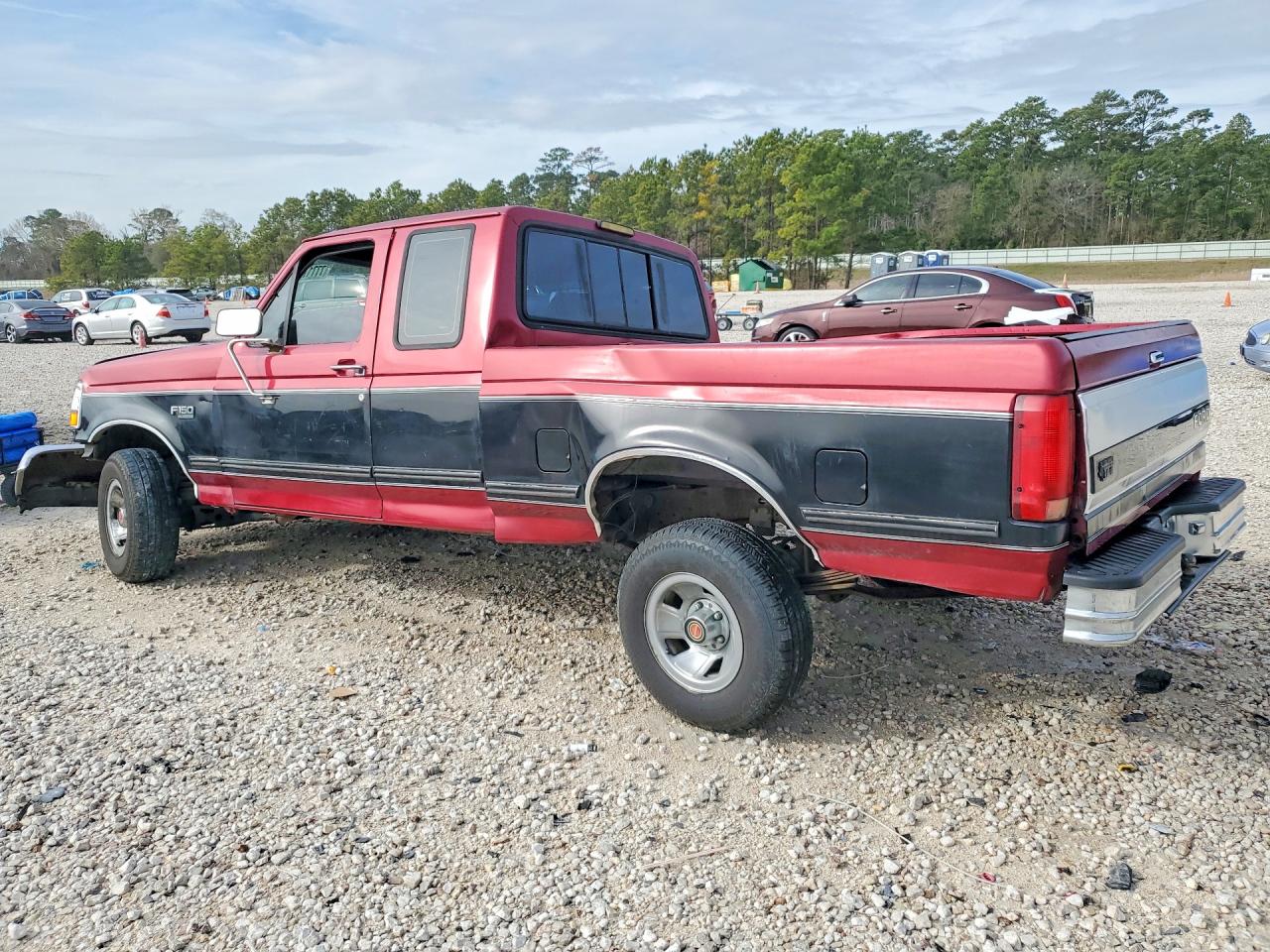 1994 Ford F150 Burgundy vin: 1FTEX15N8RKB93124