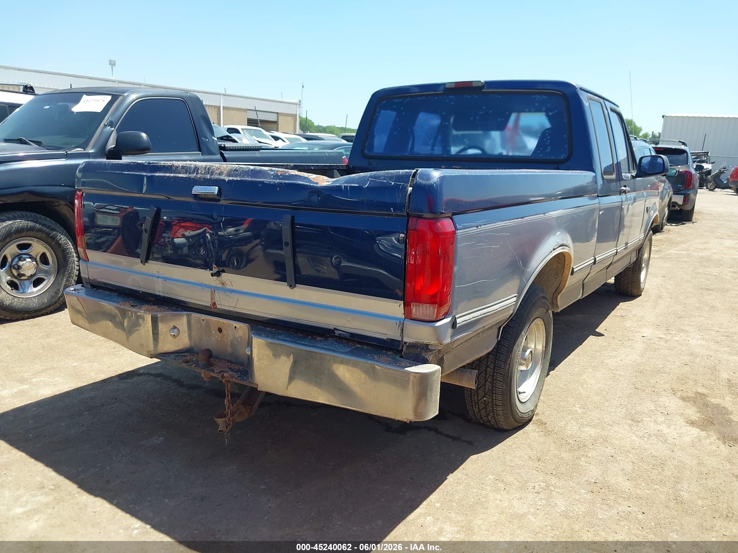1995 Ford F150   Blue vin: 1FTEX15N8SKB95669
