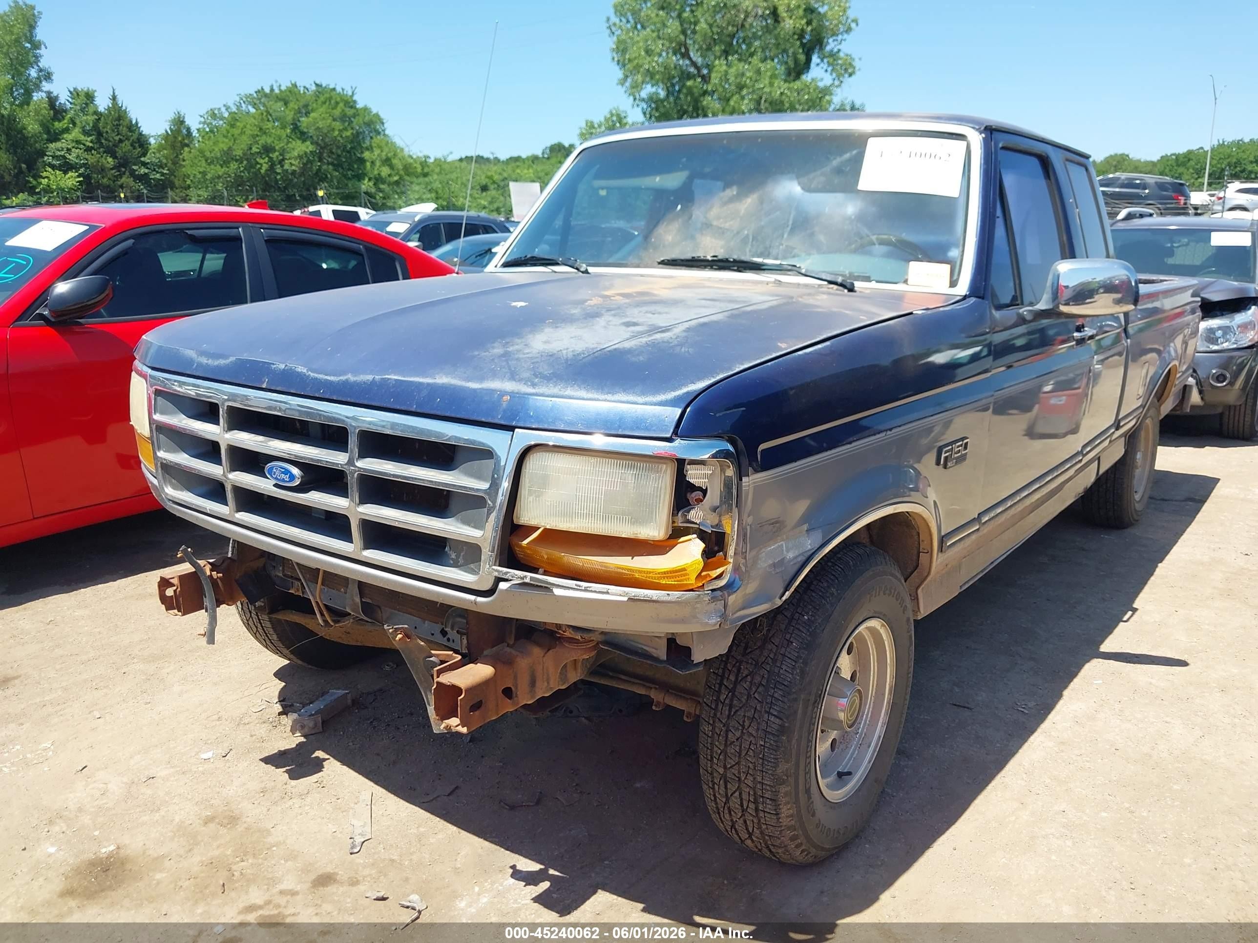 1995 Ford F150   Blue vin: 1FTEX15N8SKB95669