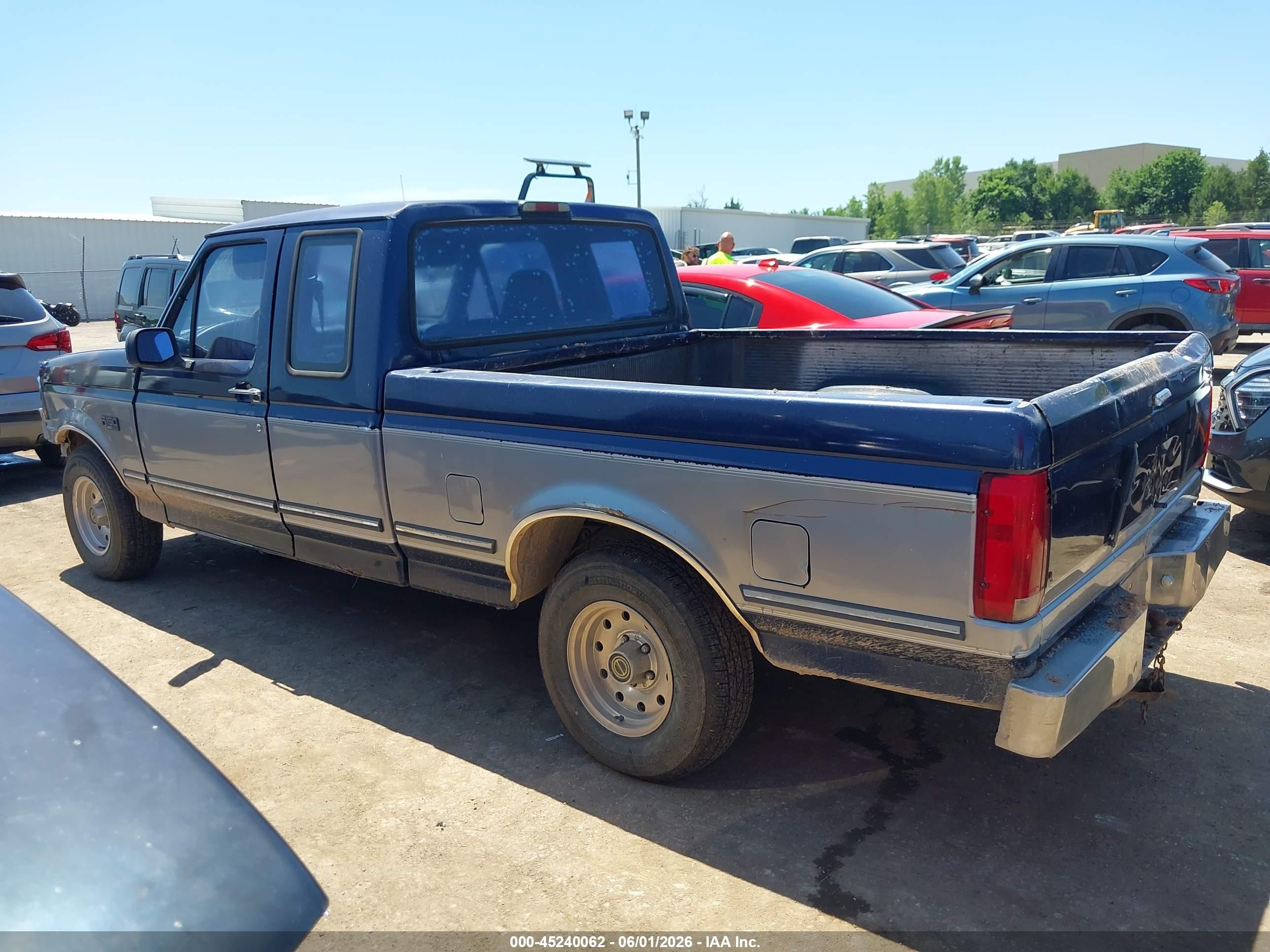 1995 Ford F150   Blue vin: 1FTEX15N8SKB95669