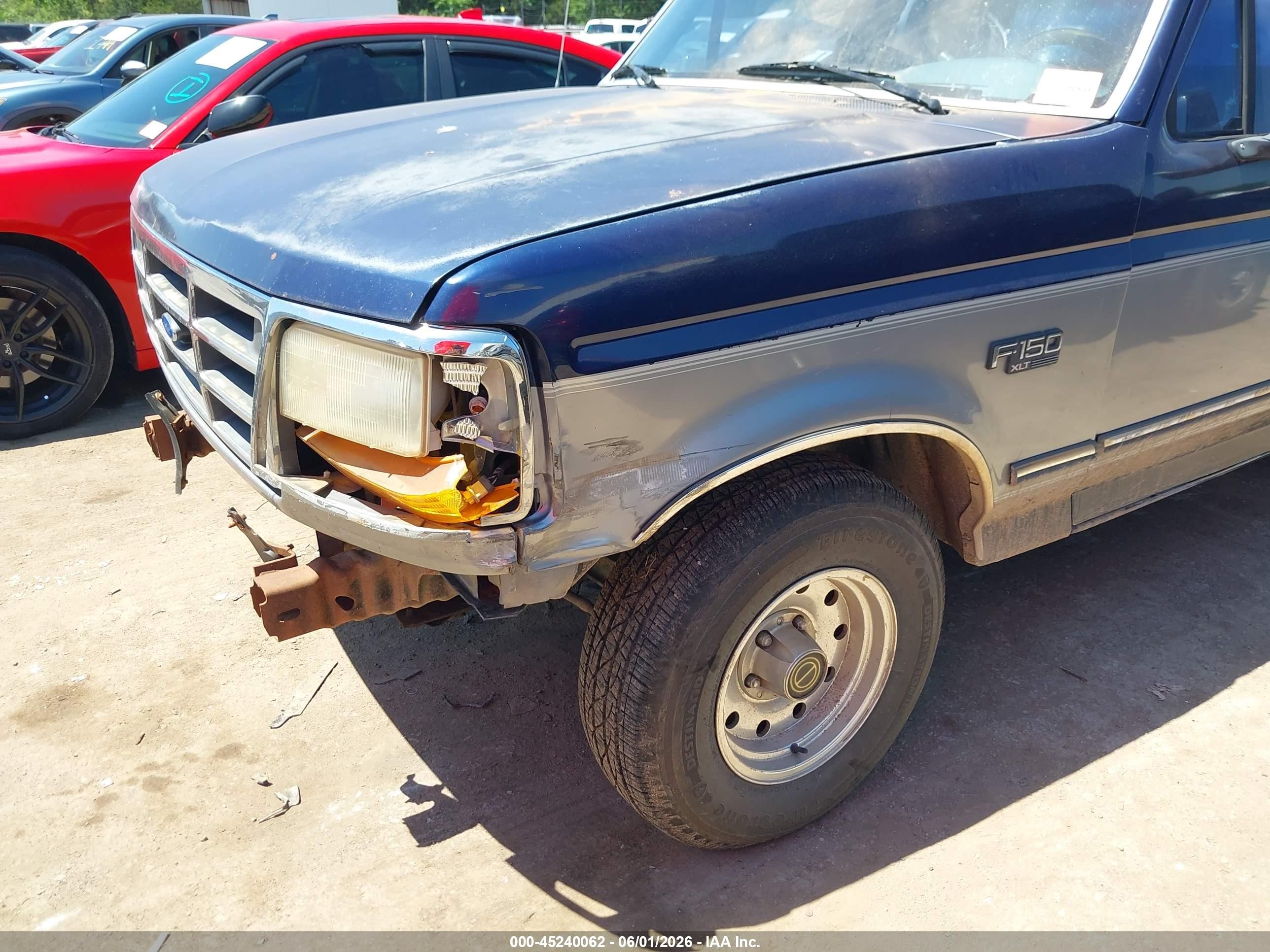 1995 Ford F150   Blue vin: 1FTEX15N8SKB95669