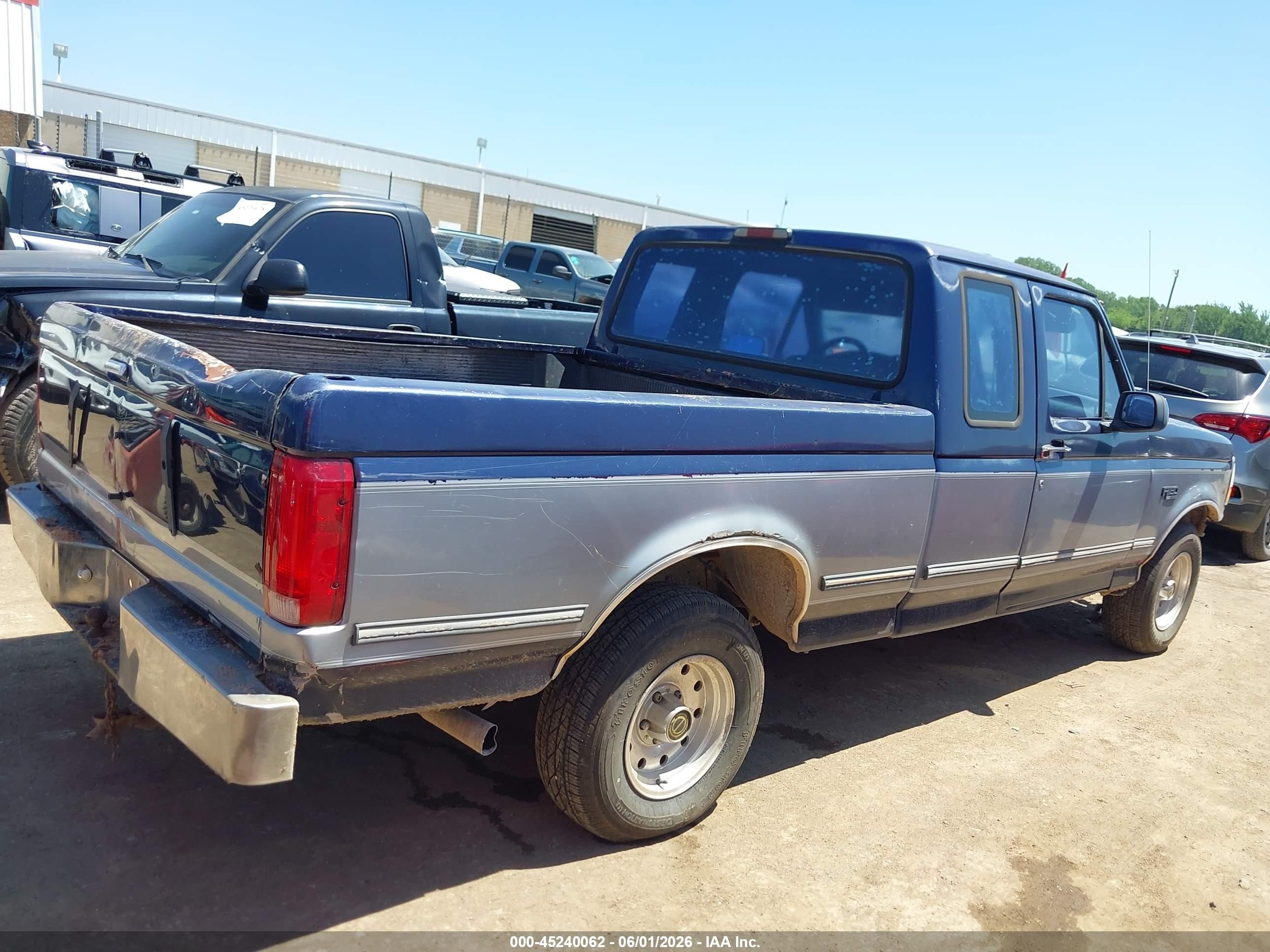 1995 Ford F150   Blue vin: 1FTEX15N8SKB95669