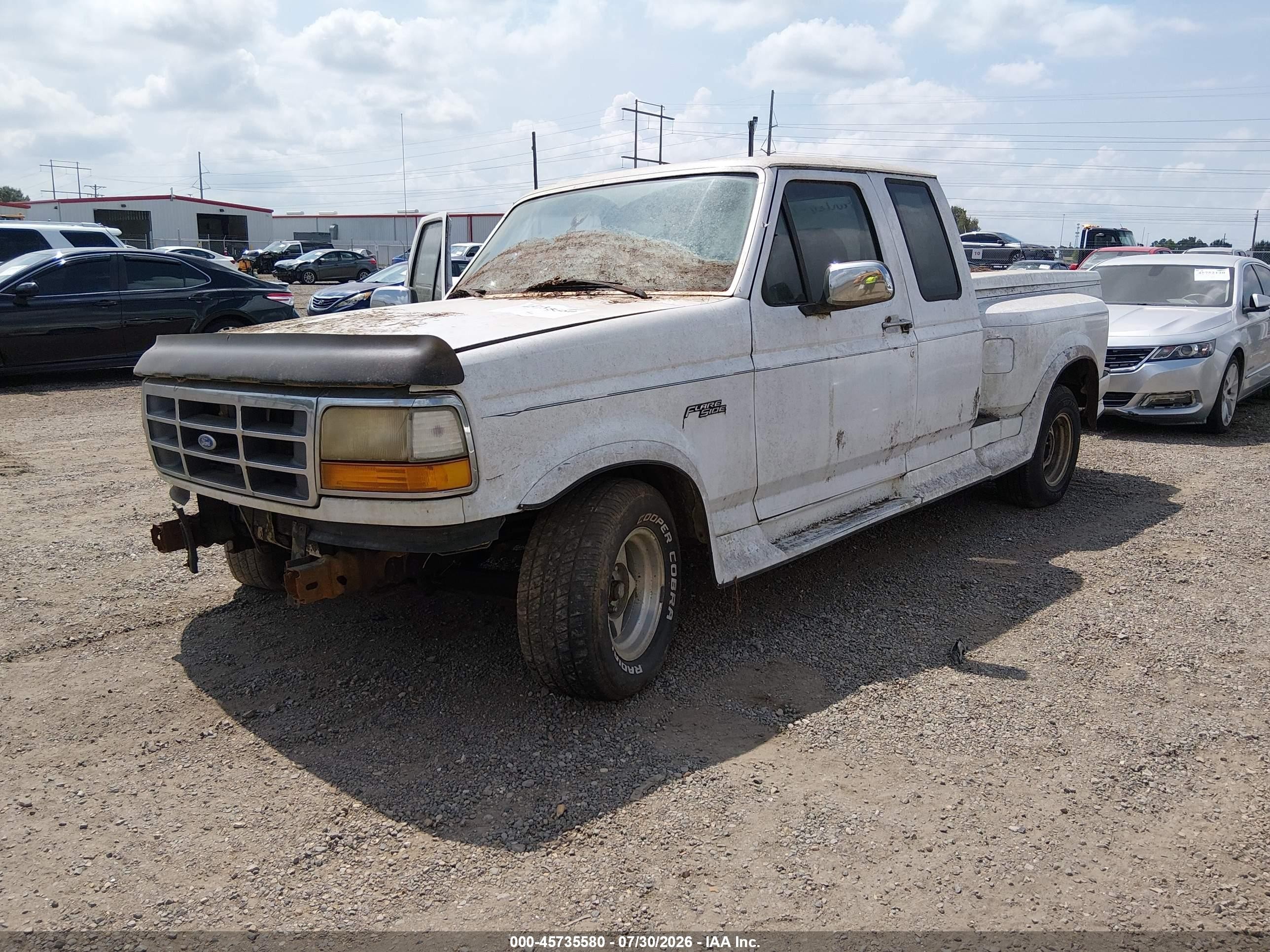 1995 Ford F150   Белый vin: 1FTEX15N8SKC05388