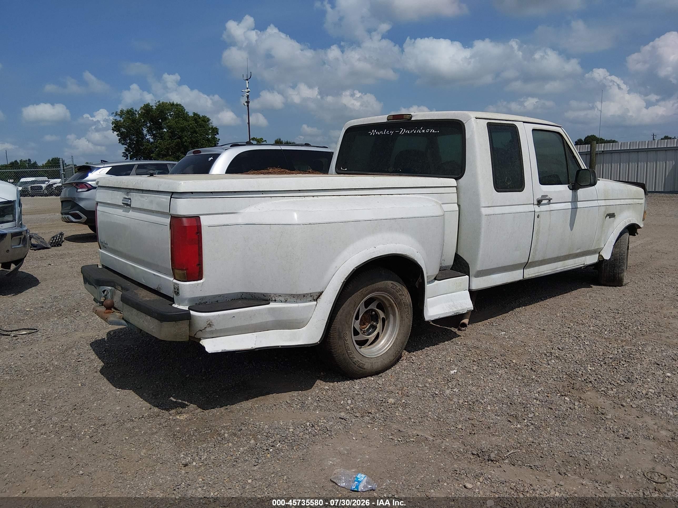 1995 Ford F150   Белый vin: 1FTEX15N8SKC05388