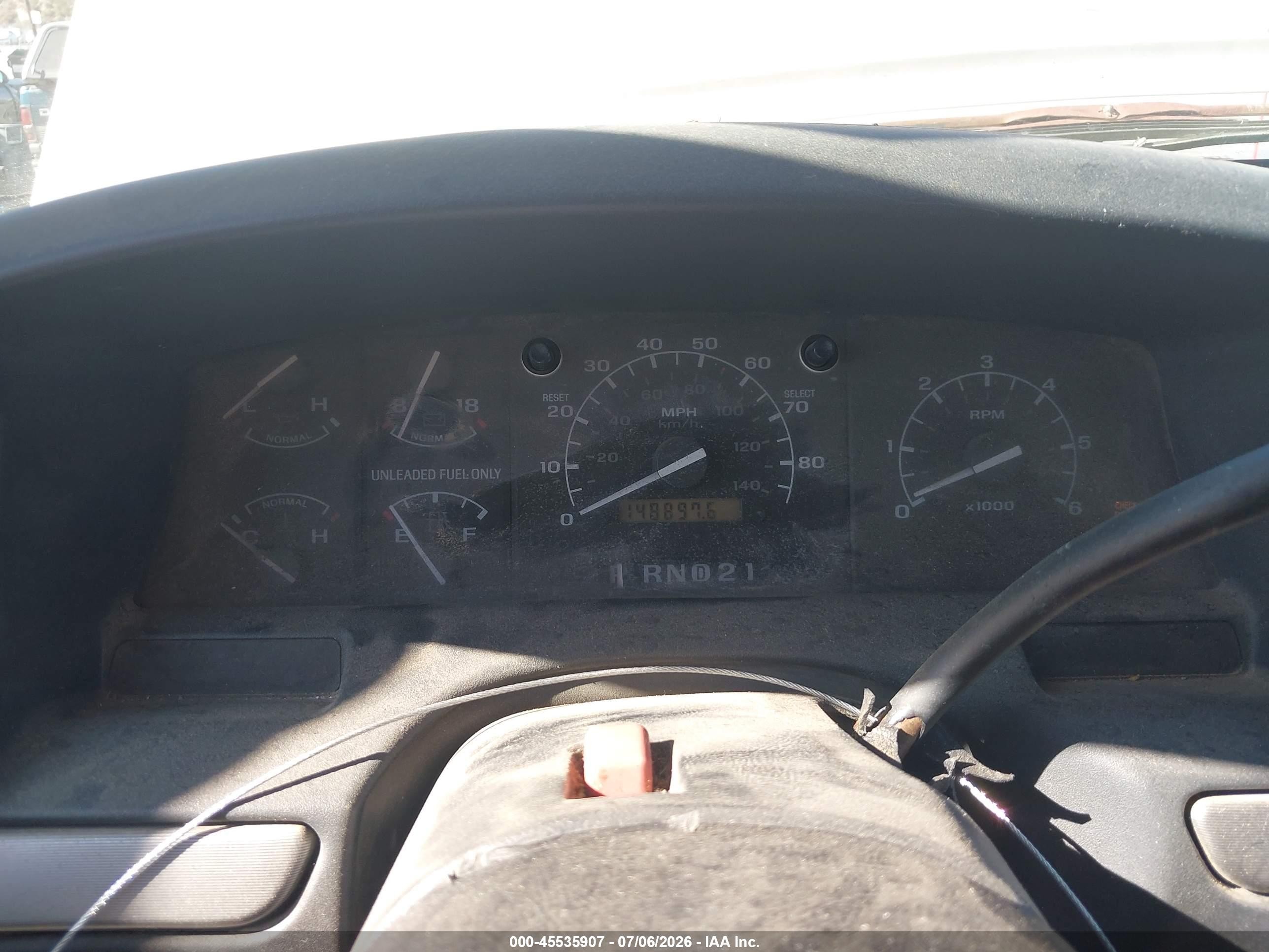1993 Ford F150   Brown vin: 1FTEX15N9PKB06165