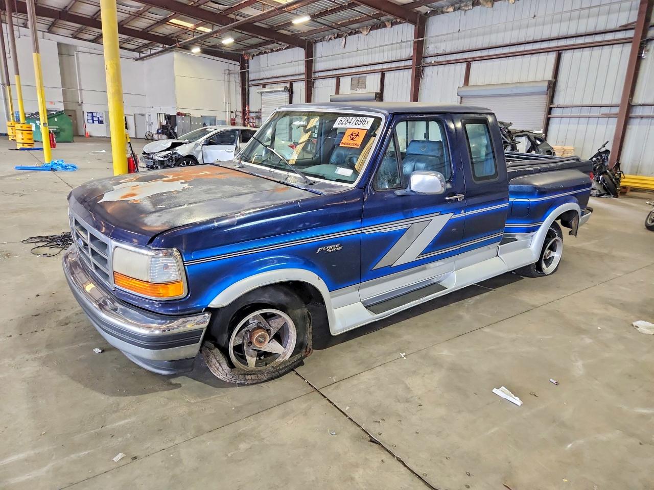 1995 Ford F150 Blue vin: 1FTEX15N9SKB61417