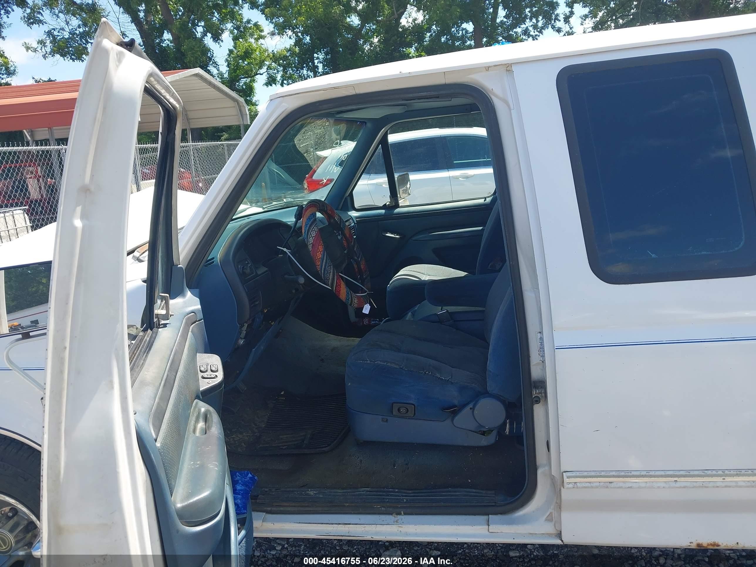 1996 Ford F150   White vin: 1FTEX15N9TKA30117