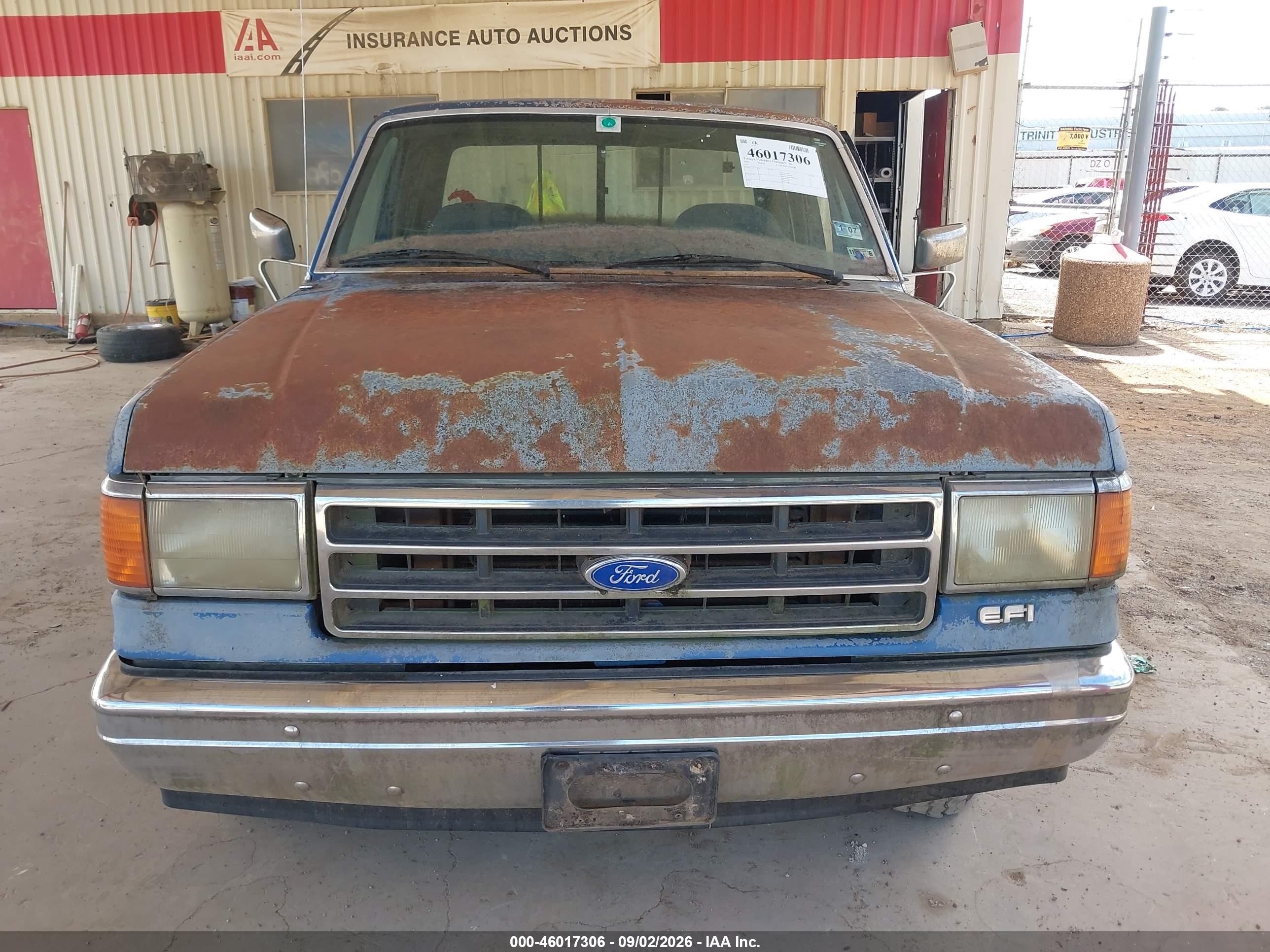 1990 Ford F150   Blue vin: 1FTEX15NXLKB57703