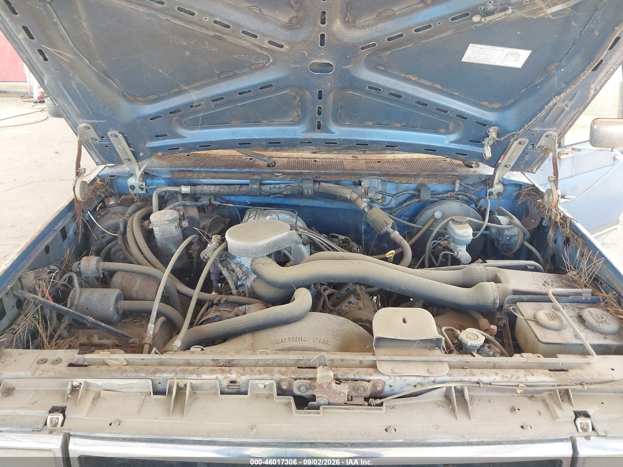 1990 Ford F150   Blue vin: 1FTEX15NXLKB57703