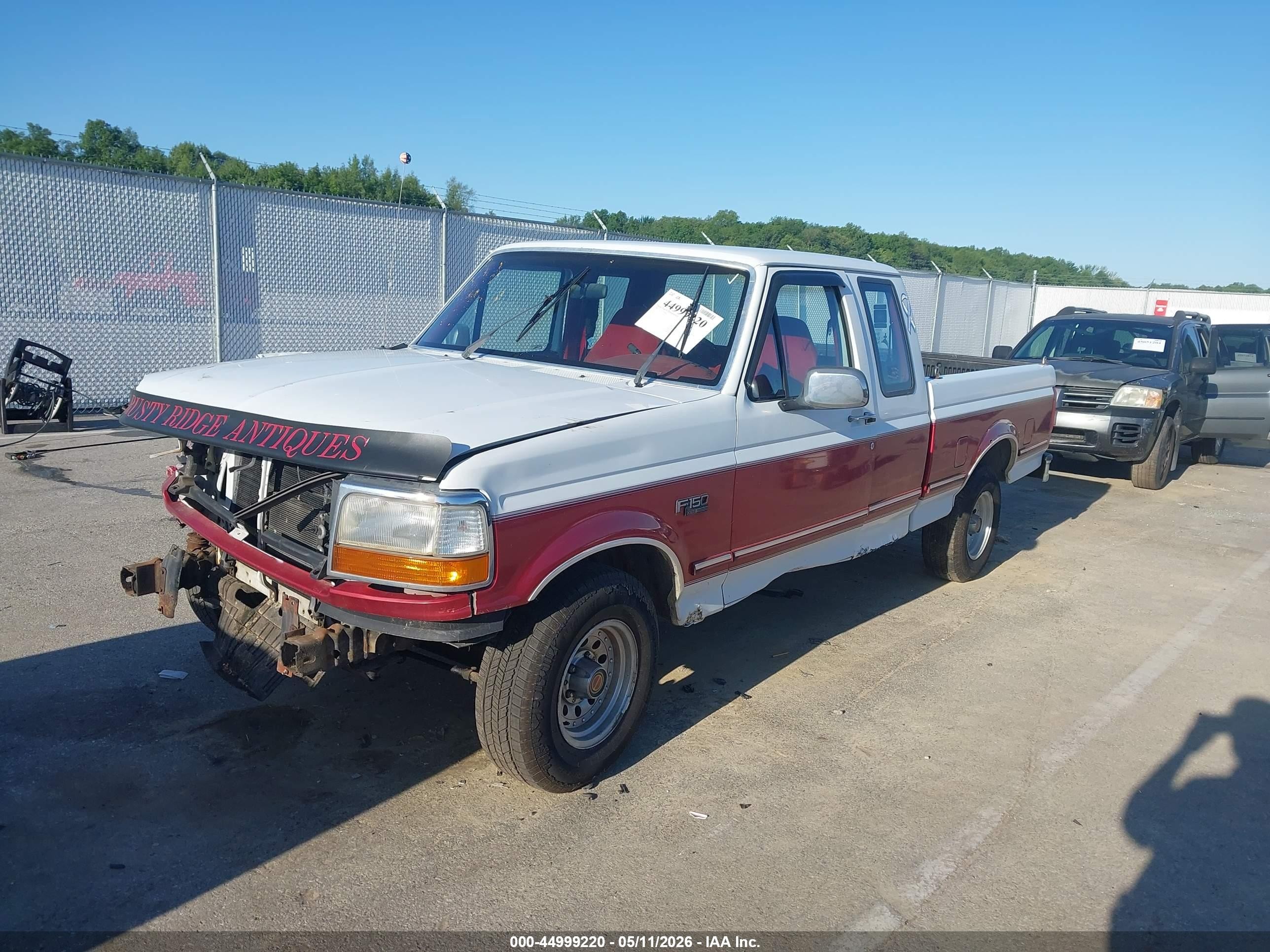 1992 Ford F150   White vin: 1FTEX15NXNKB24154