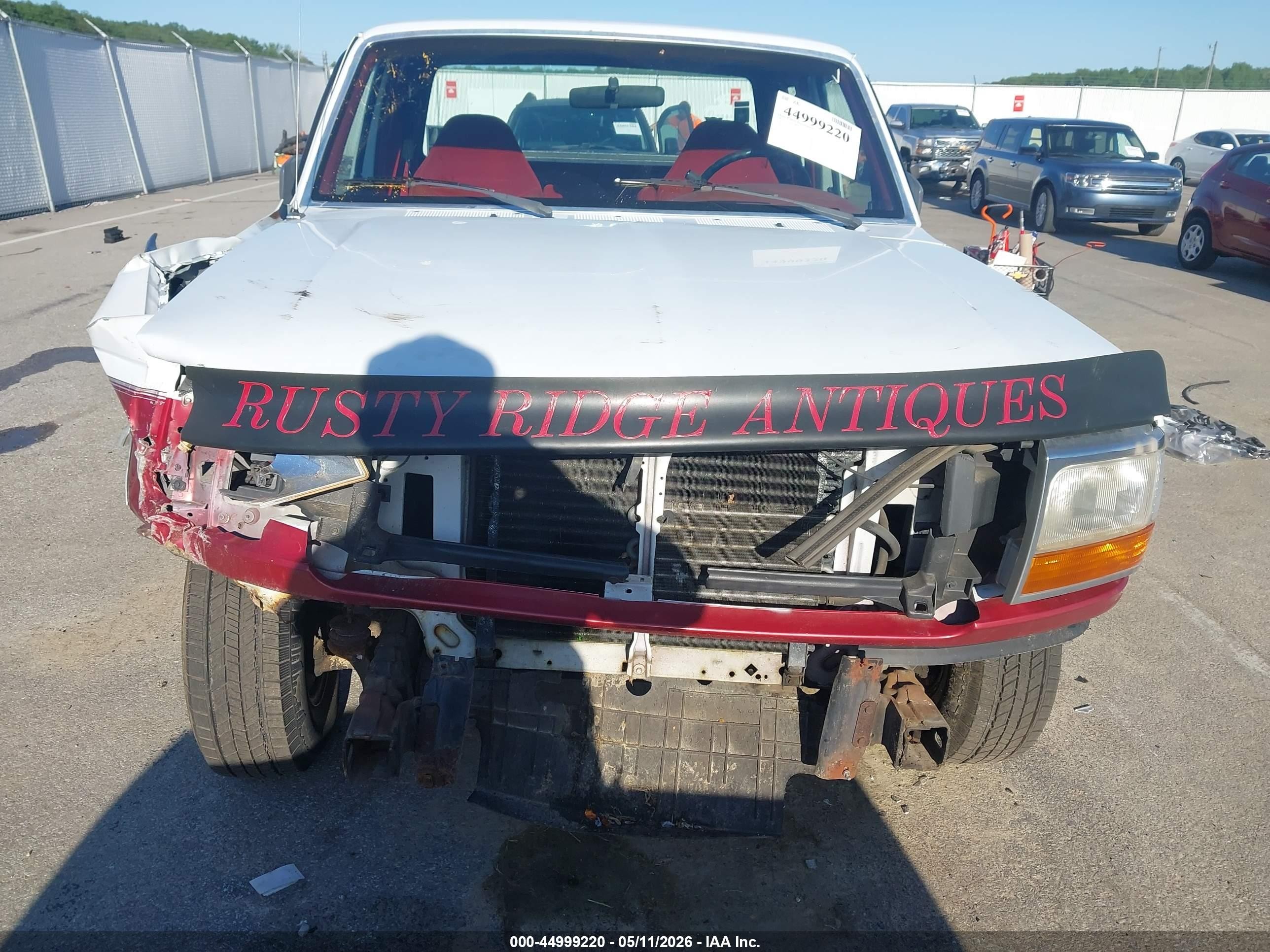 1992 Ford F150   White vin: 1FTEX15NXNKB24154