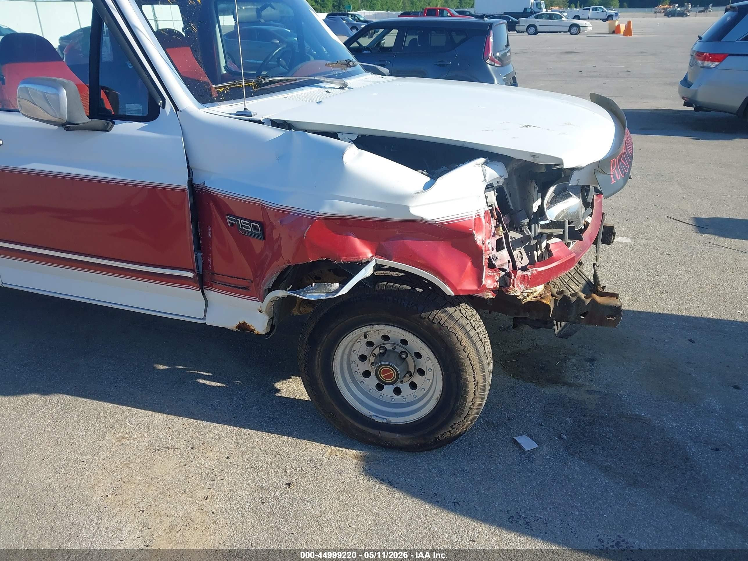 1992 Ford F150   White vin: 1FTEX15NXNKB24154