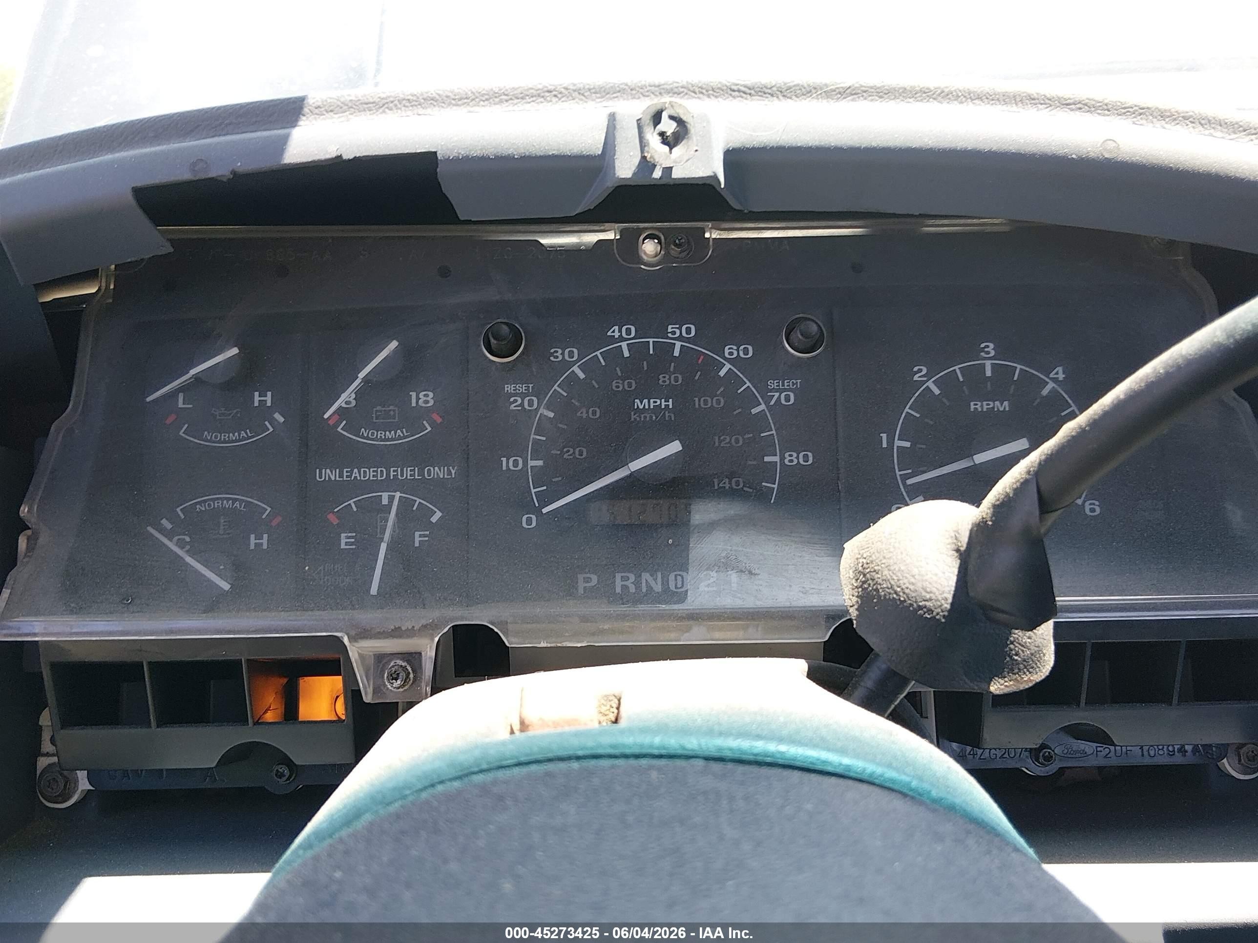 1993 Ford F150   Blue vin: 1FTEX15NXPKA47899