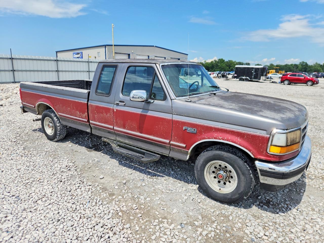 1993 Ford F150 Gray vin: 1FTEX15NXPKB03937