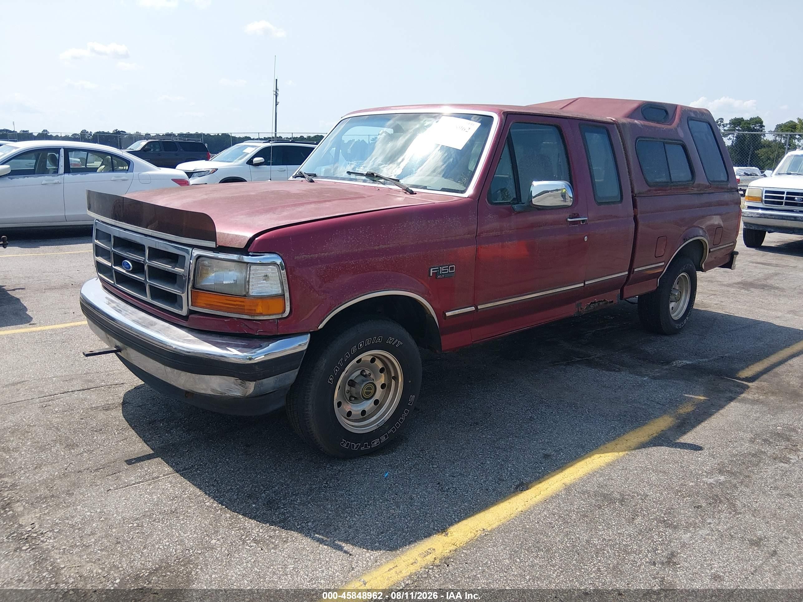 1995 Ford F150   Red vin: 1FTEX15NXSKA33638