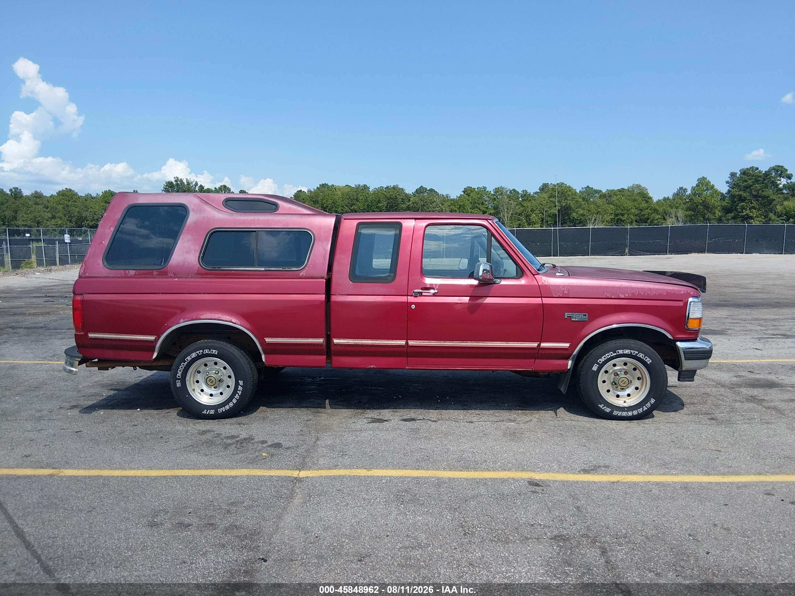 1995 Ford F150   Red vin: 1FTEX15NXSKA33638