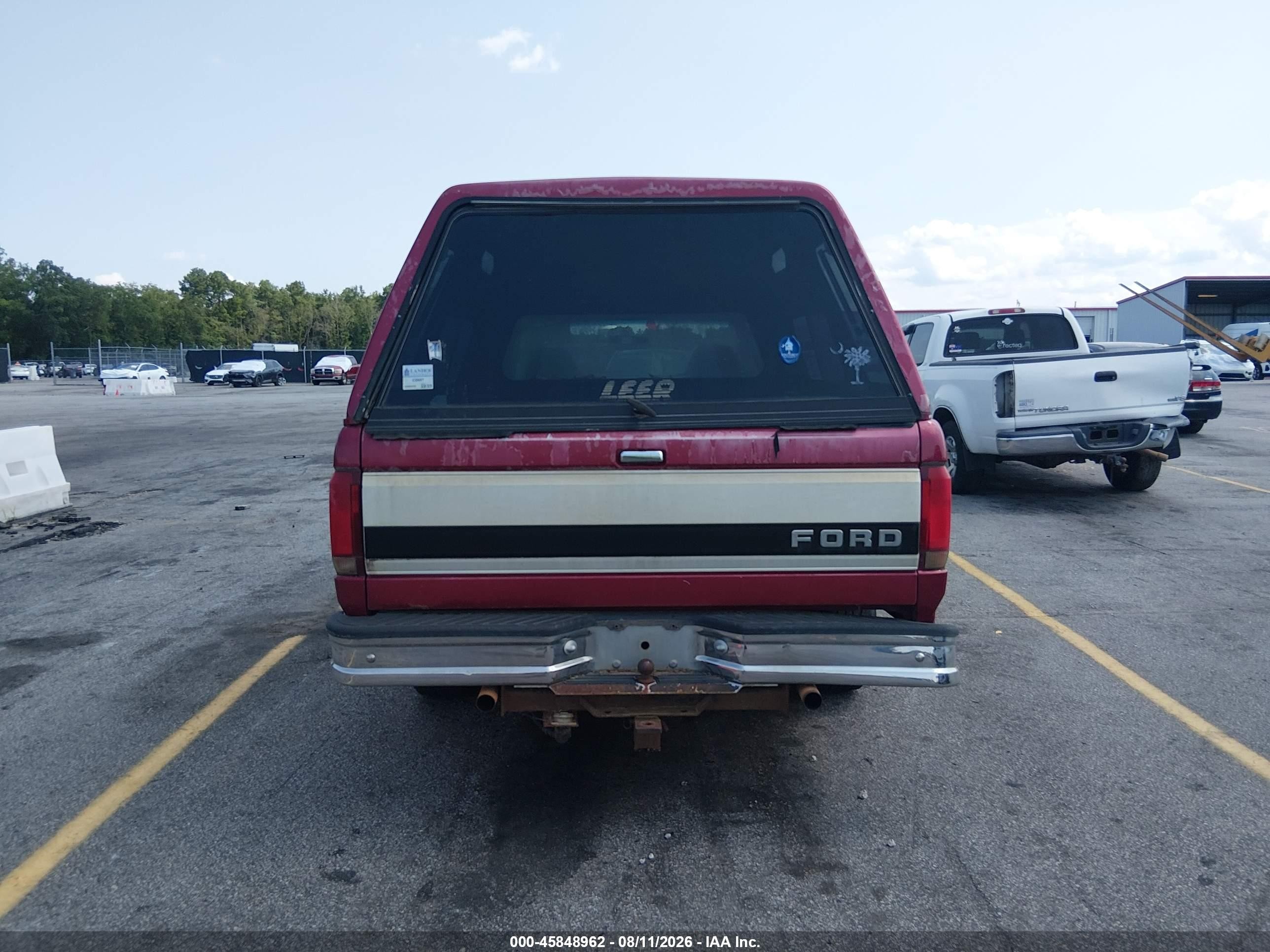 1995 Ford F150   Red vin: 1FTEX15NXSKA33638