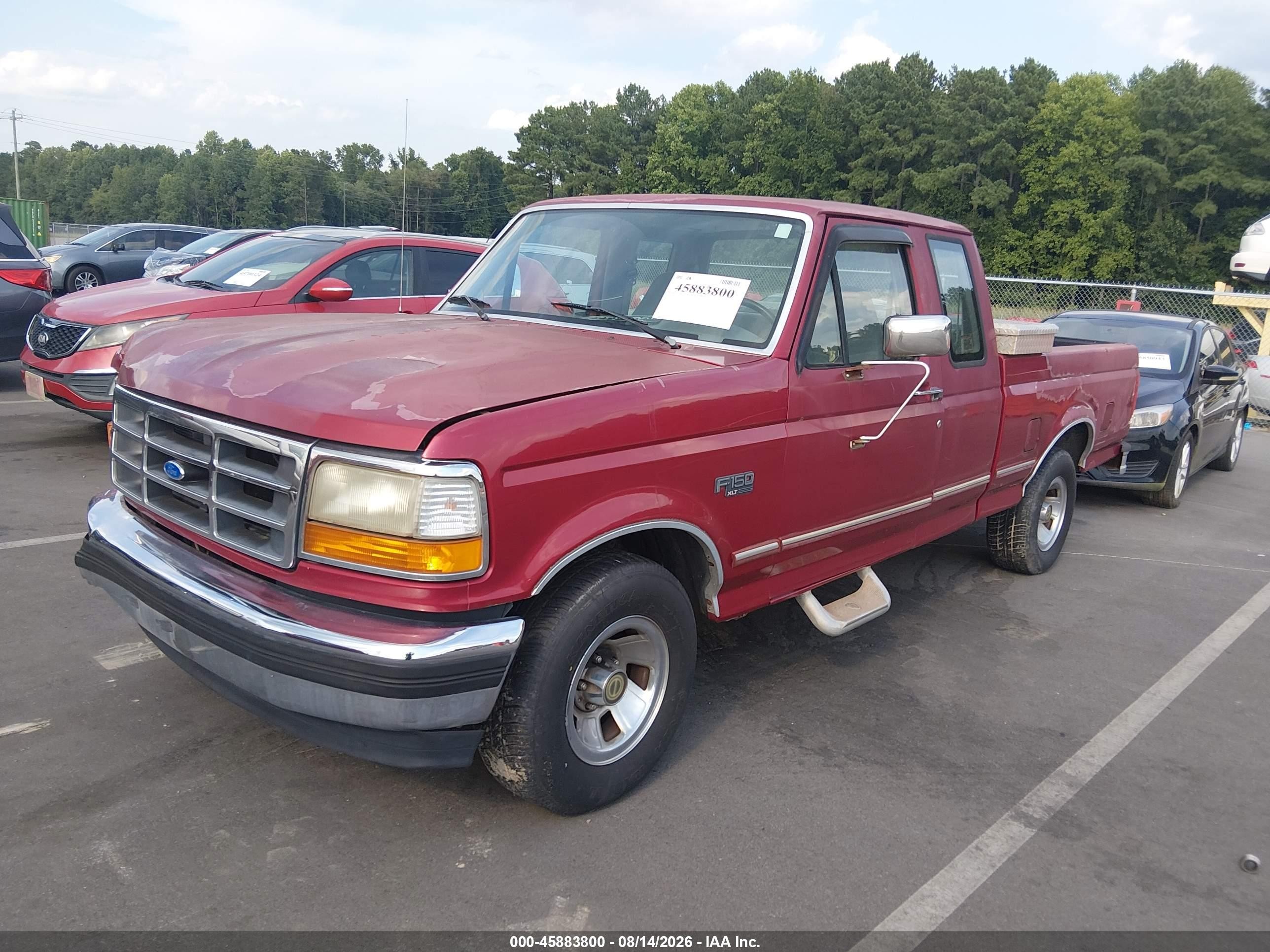 1995 Ford F150   Red vin: 1FTEX15NXSKA89241