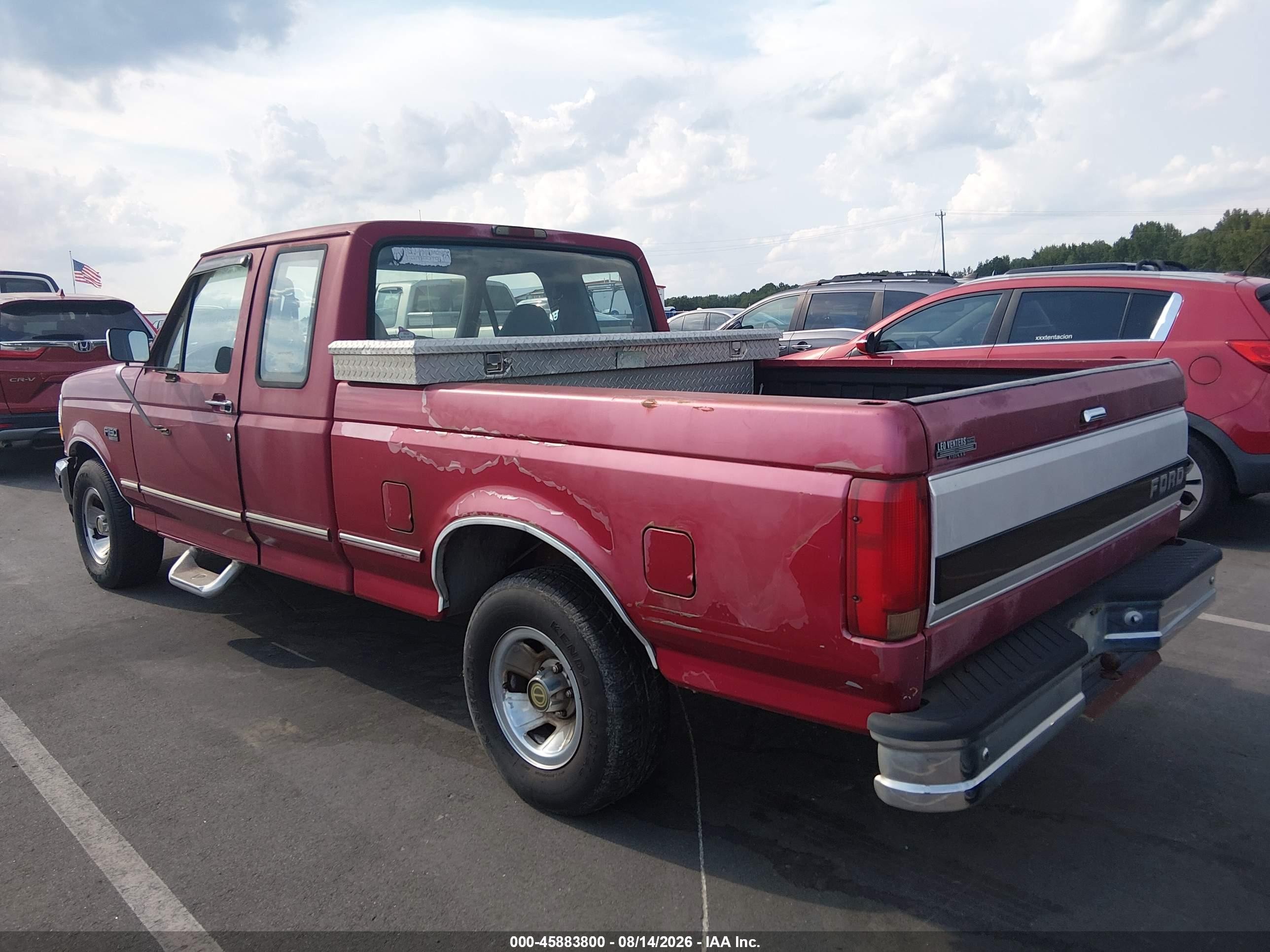 1995 Ford F150   Red vin: 1FTEX15NXSKA89241
