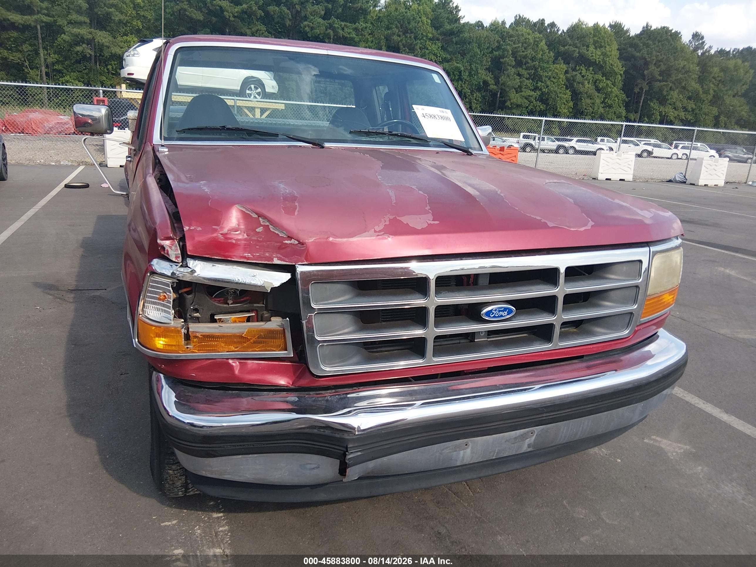 1995 Ford F150   Red vin: 1FTEX15NXSKA89241