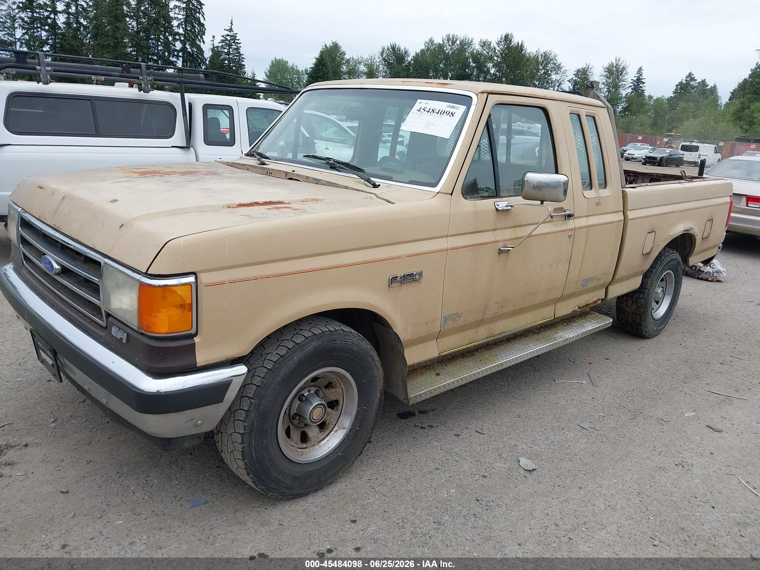 1988 Ford F150   Beige vin: 1FTEX15Y0JKA58119