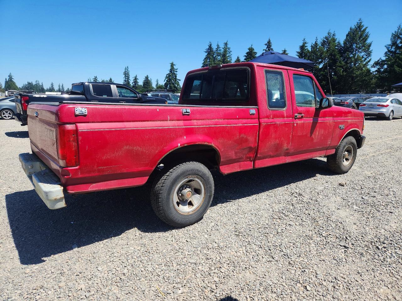 1994 Ford F150 Red vin: 1FTEX15Y0RKB09615