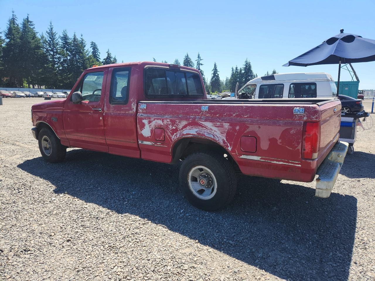 1994 Ford F150 Red vin: 1FTEX15Y0RKB09615