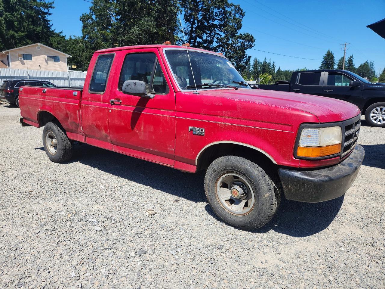 1994 Ford F150 Red vin: 1FTEX15Y0RKB09615