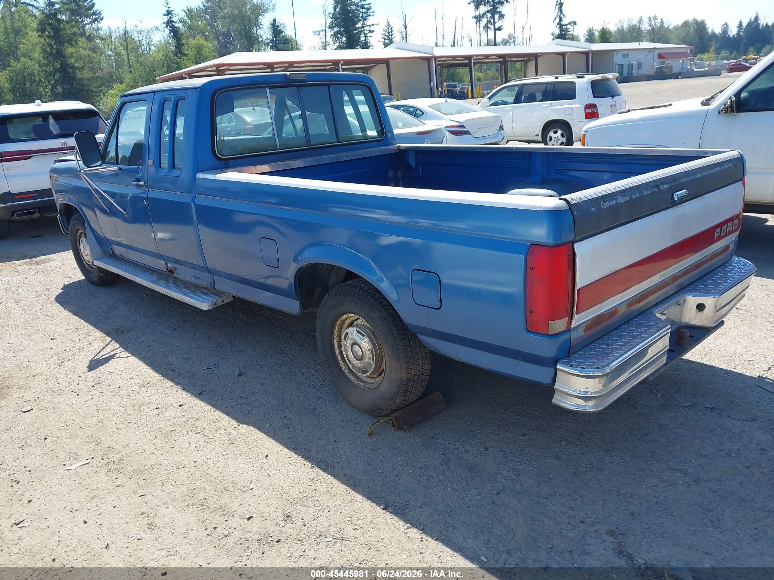 1985 Ford F150   Blue vin: 1FTEX15Y1FKA61280