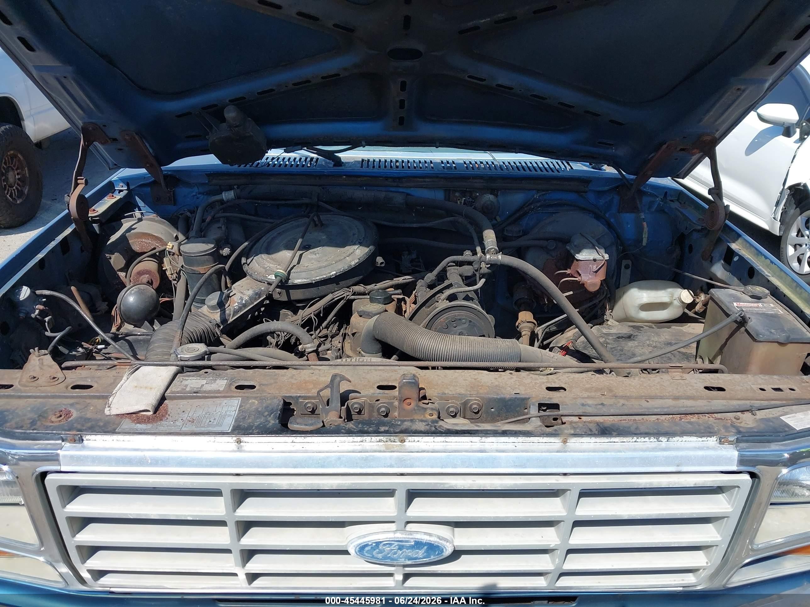 1985 Ford F150   Blue vin: 1FTEX15Y1FKA61280