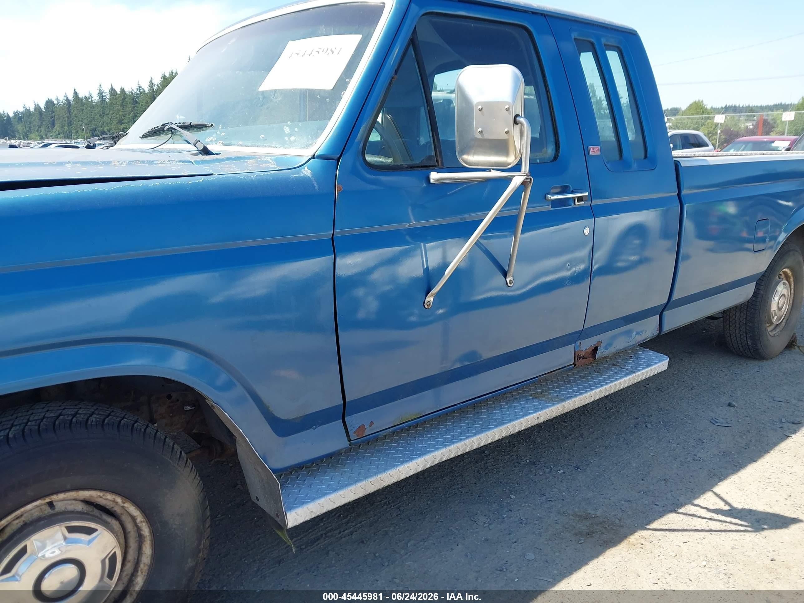 1985 Ford F150   Blue vin: 1FTEX15Y1FKA61280