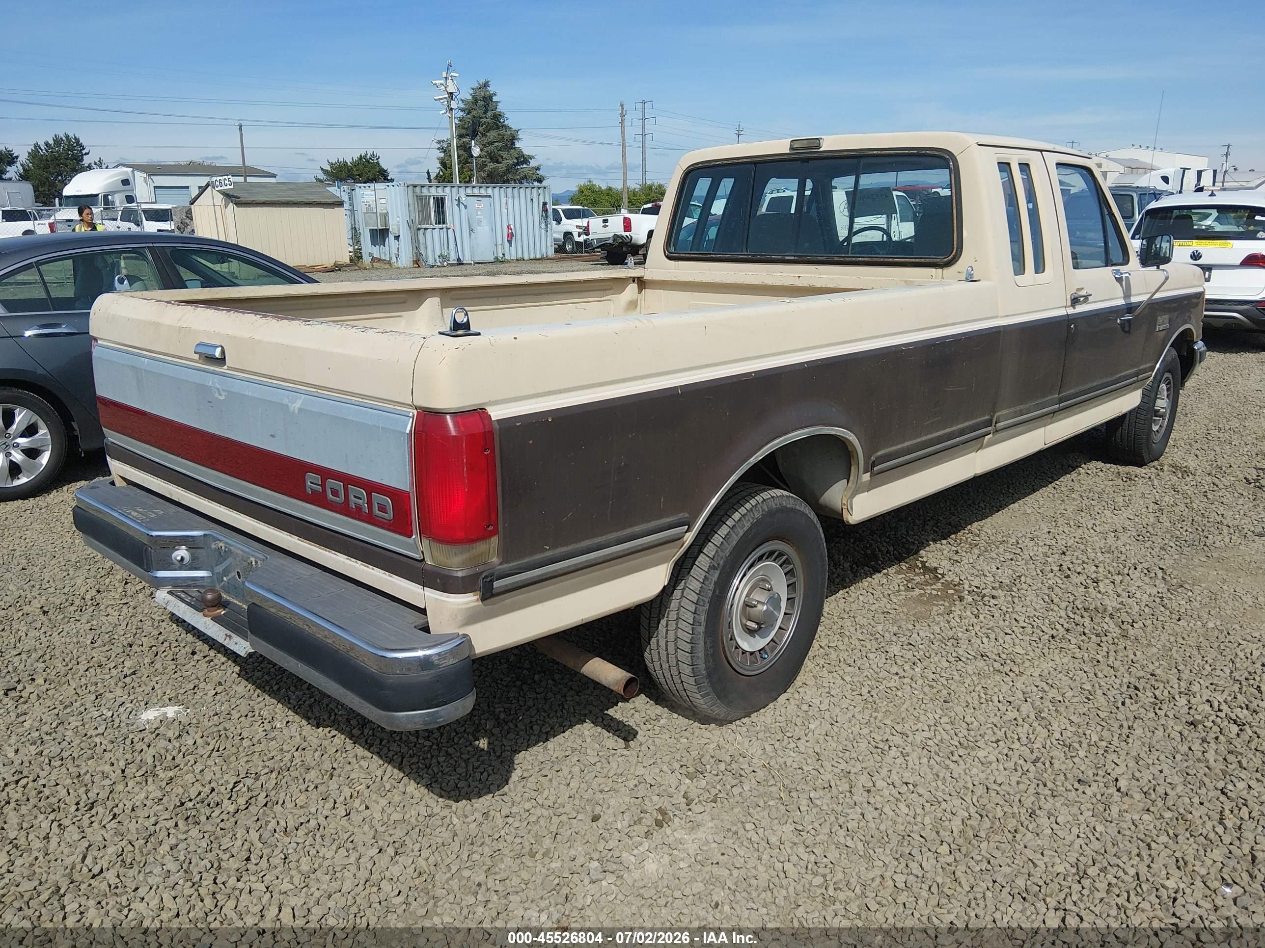1988 Ford F150   Brown vin: 1FTEX15Y1JKB52400