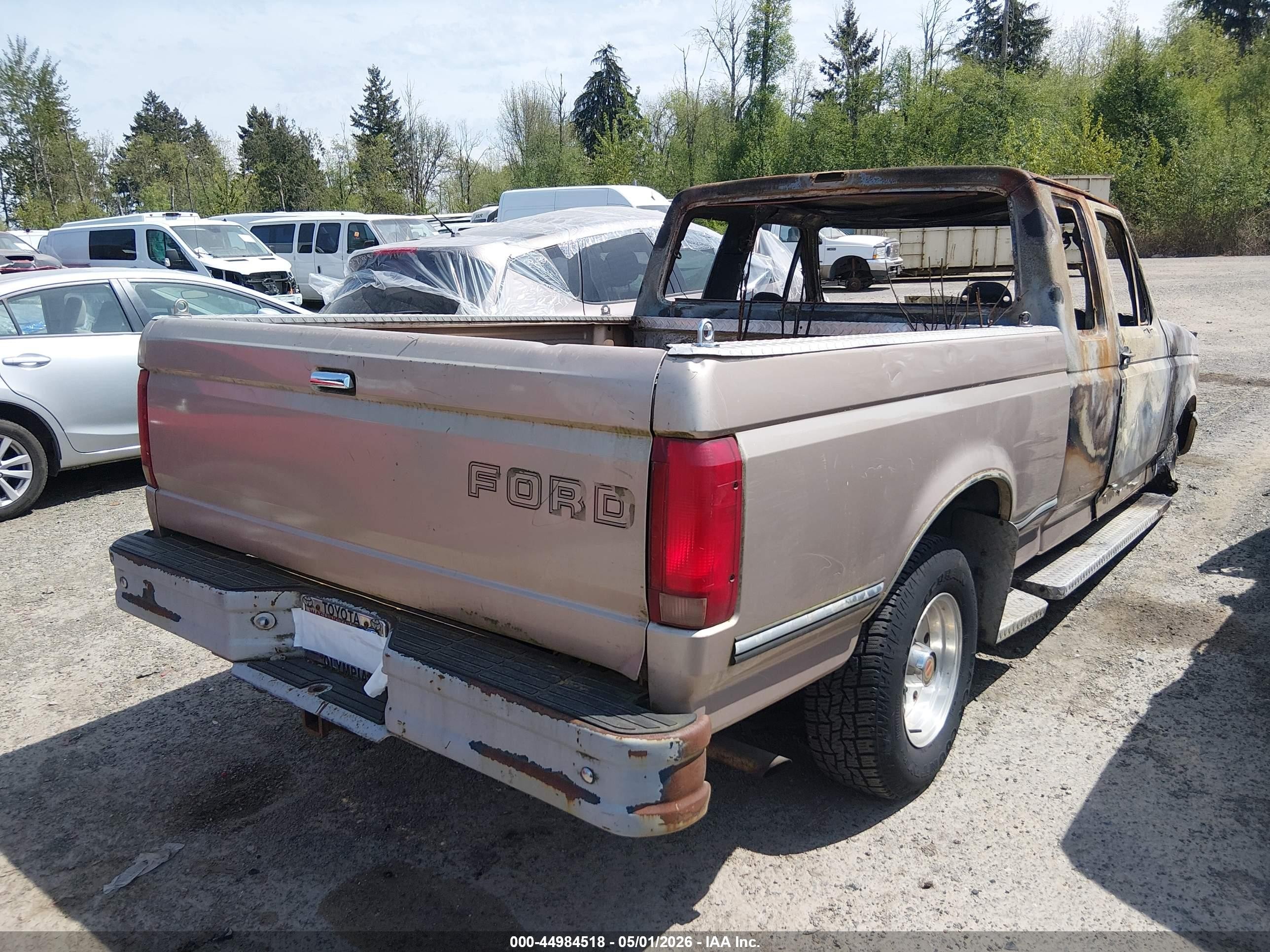 1992 Ford F150   Champagne vin: 1FTEX15Y2NKA38556