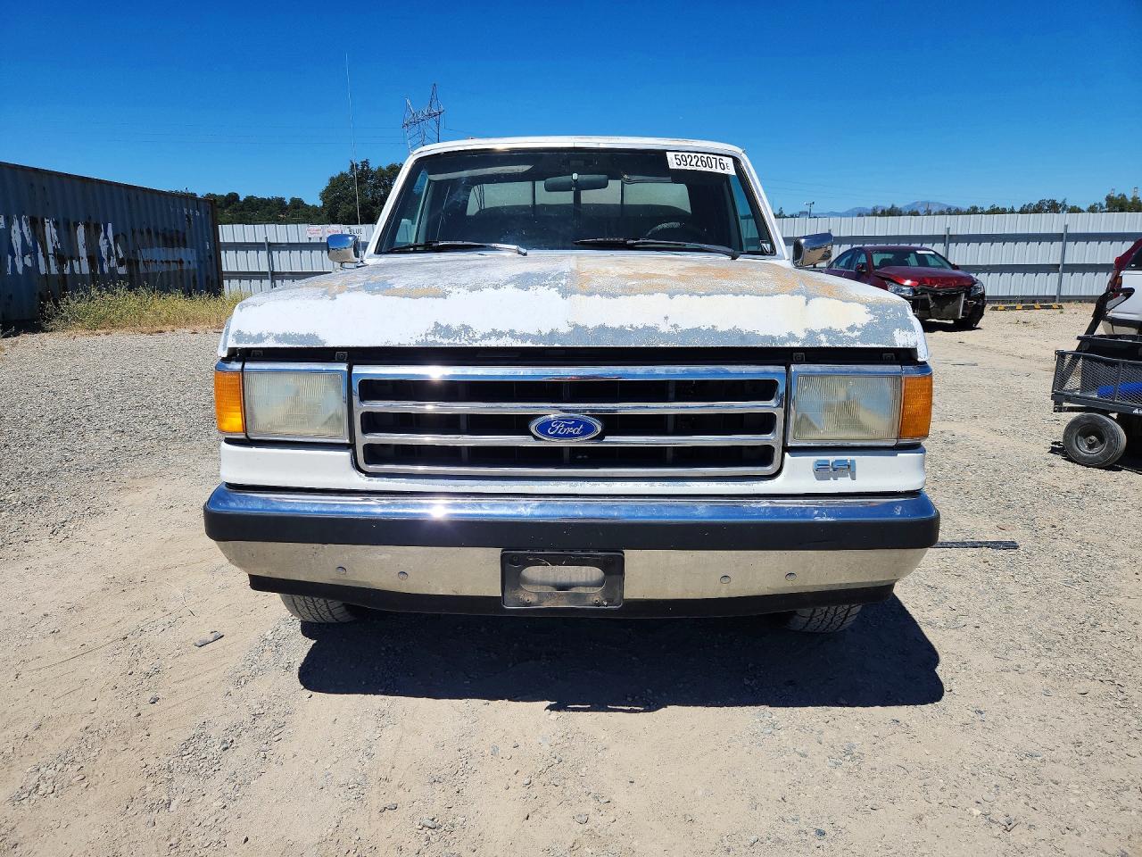 1990 Ford F150 White vin: 1FTEX15Y3LKA39681