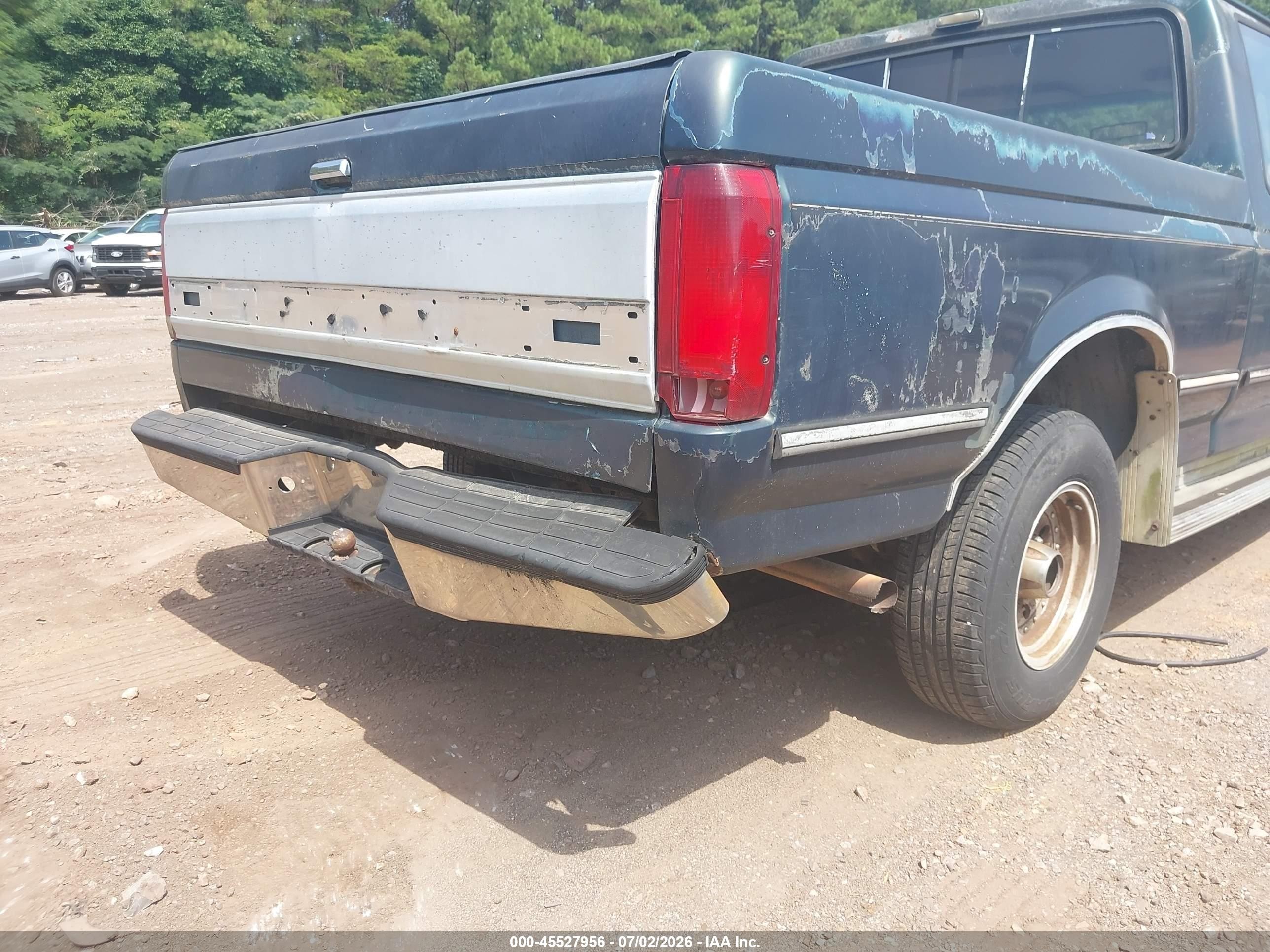 1993 Ford F150   Зеленый vin: 1FTEX15Y3PKB47031