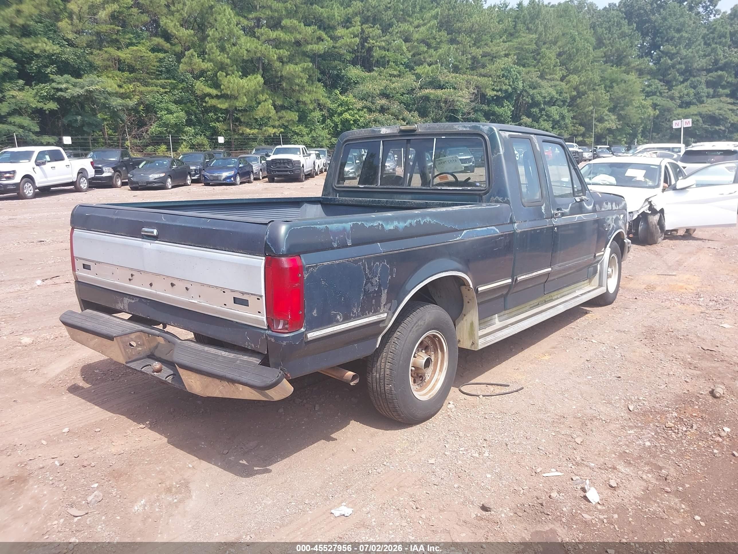 1993 Ford F150   Зеленый vin: 1FTEX15Y3PKB47031