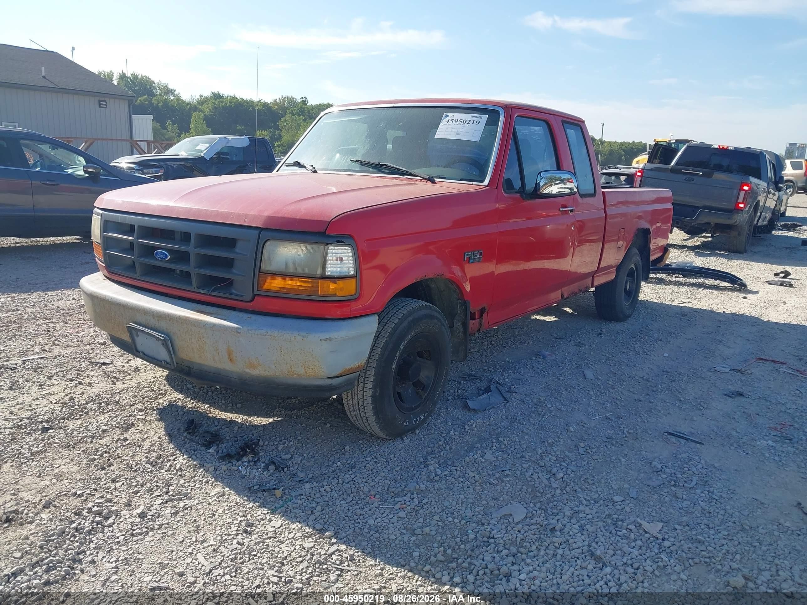 1995 Ford F150   Red vin: 1FTEX15Y4SKB81634