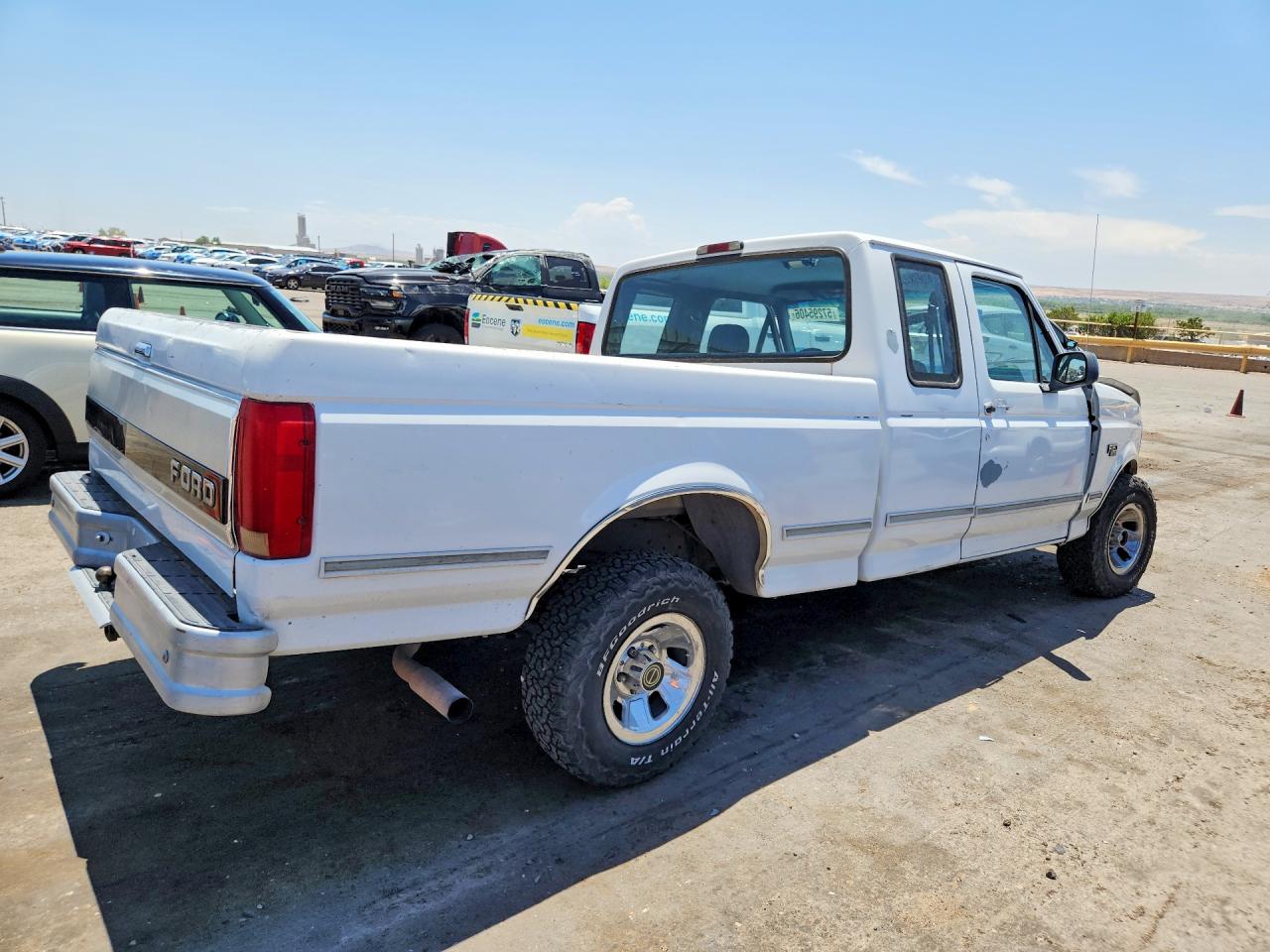 1995 Ford F150 White vin: 1FTEX15Y5SKB47525