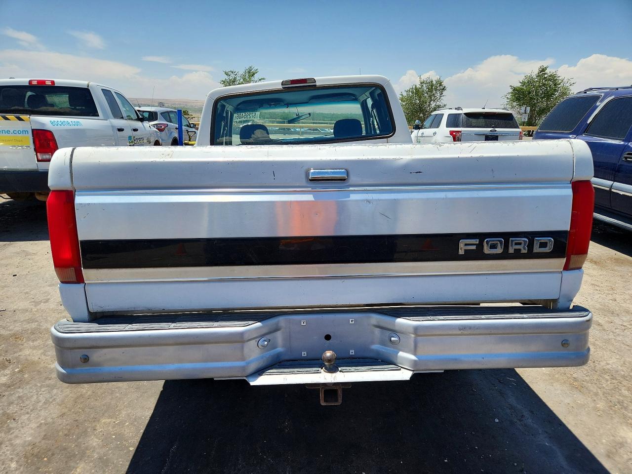 1995 Ford F150 White vin: 1FTEX15Y5SKB47525